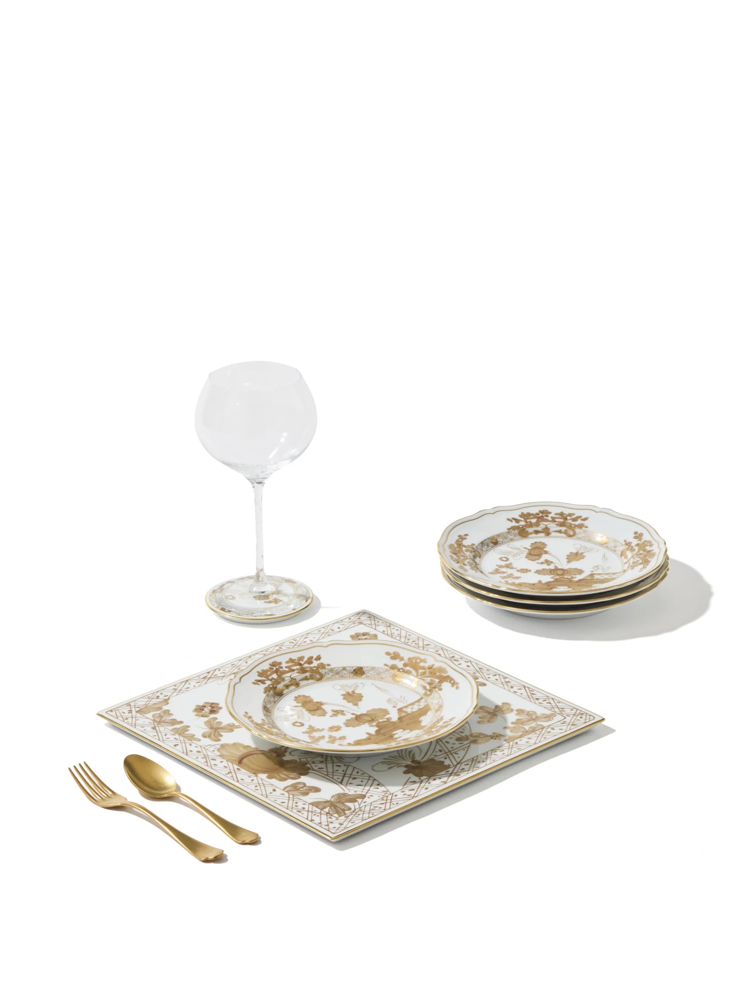 Oriente dessert plates (set of four)