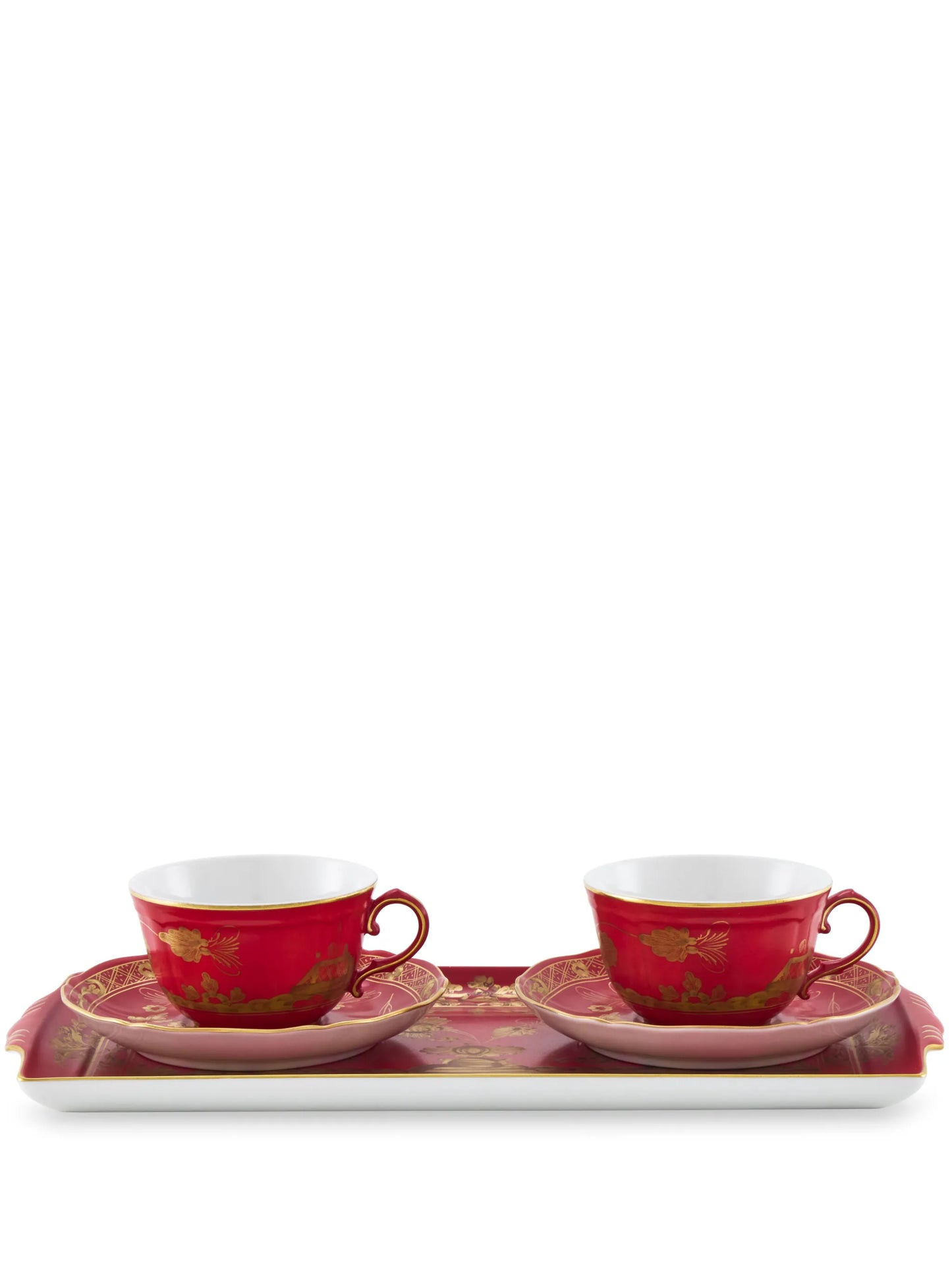 Oriente Rubrum tea service