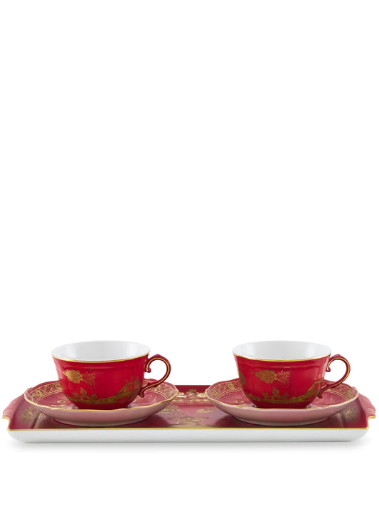 Oriente Rubrum tea service