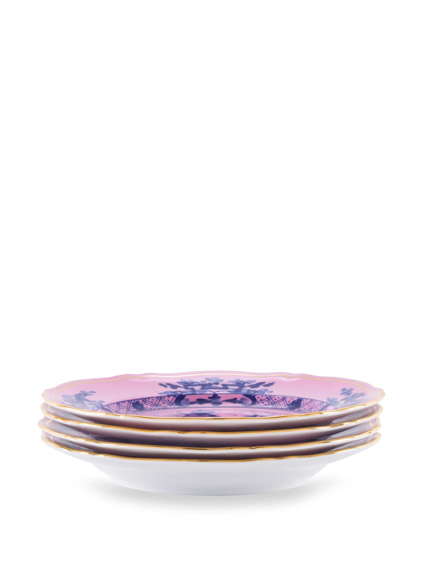 Oriente Azalea dessert plates set