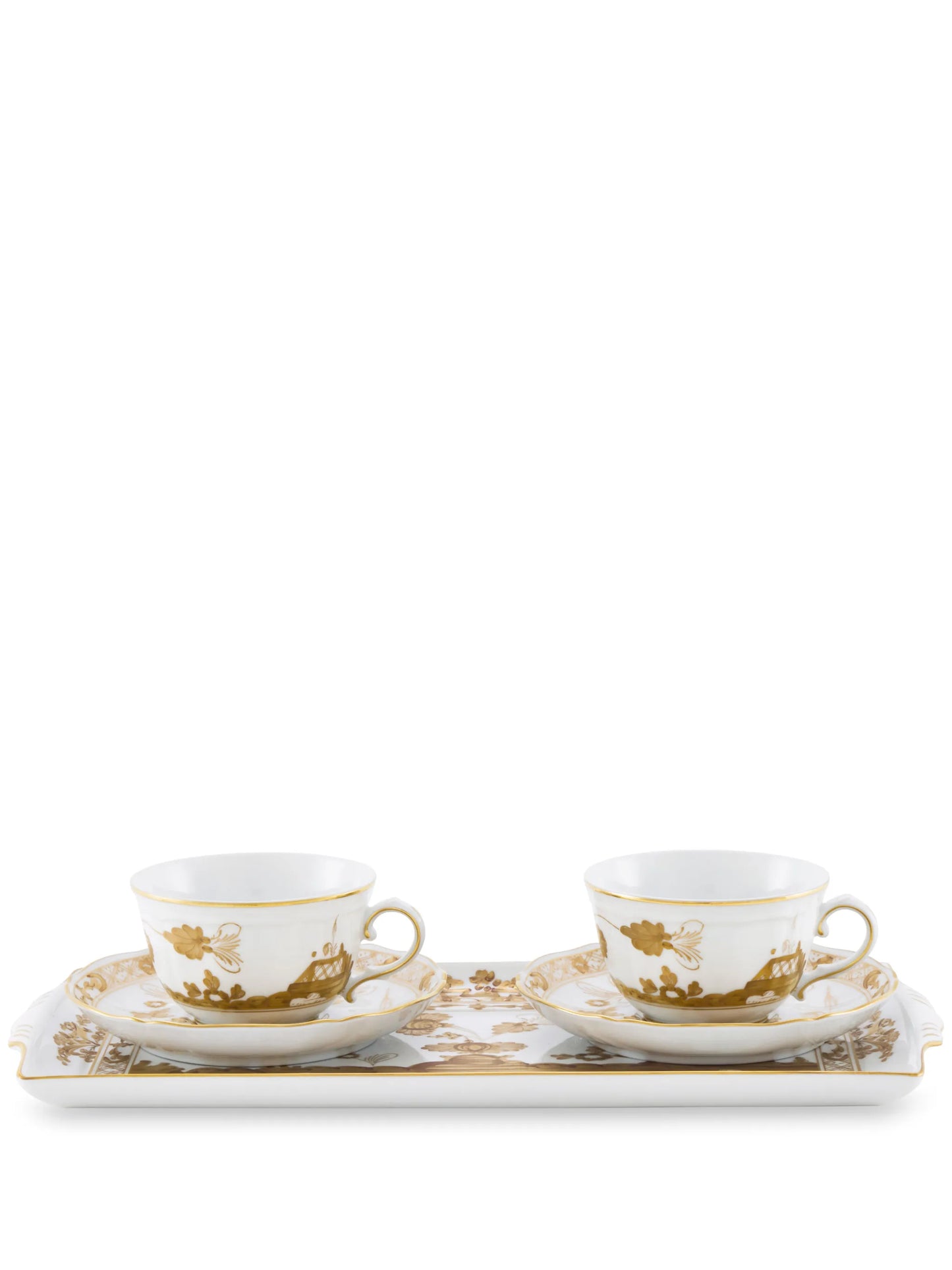 Oriente tea service set with tray