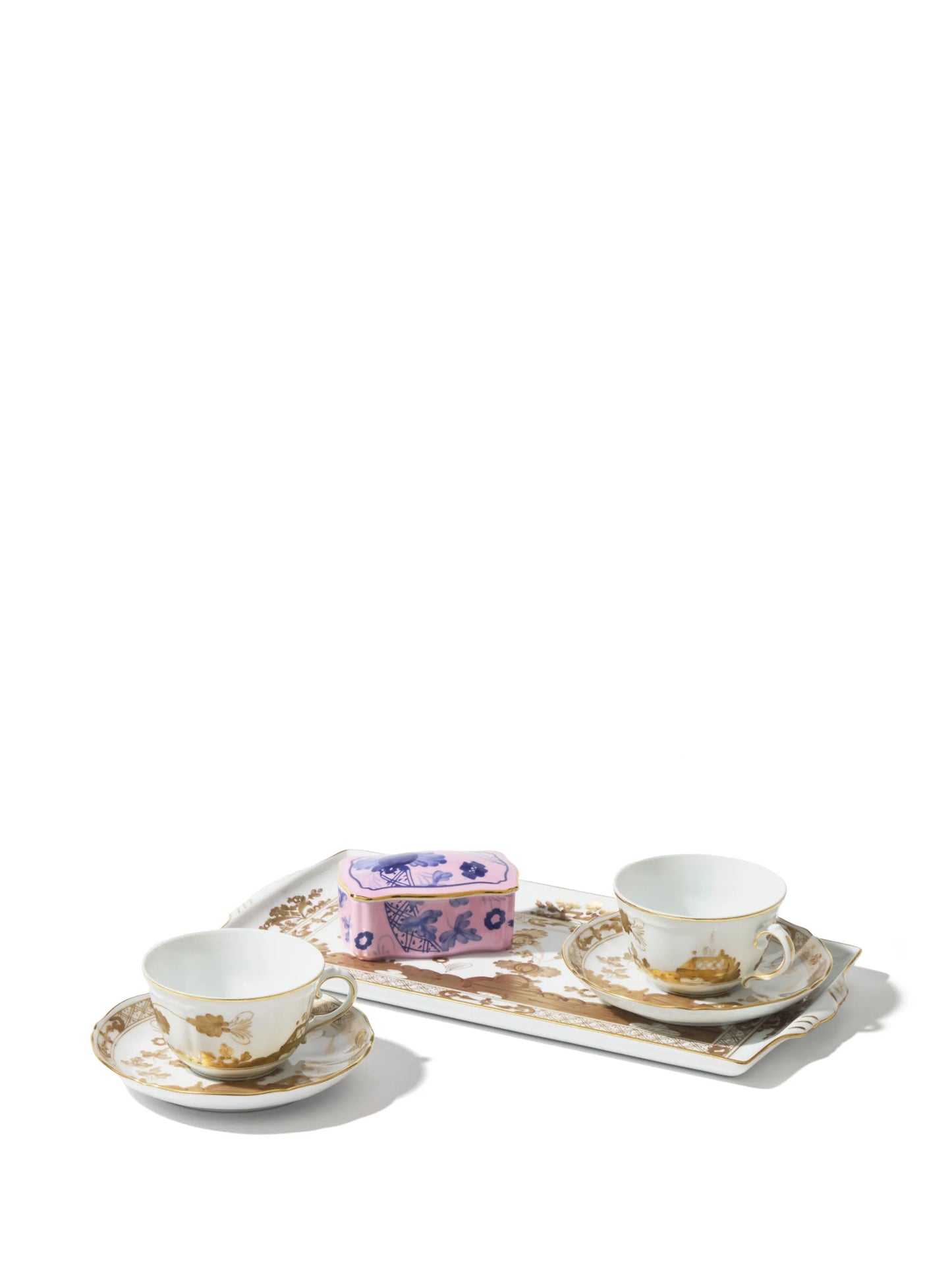 Oriente tea service set with tray