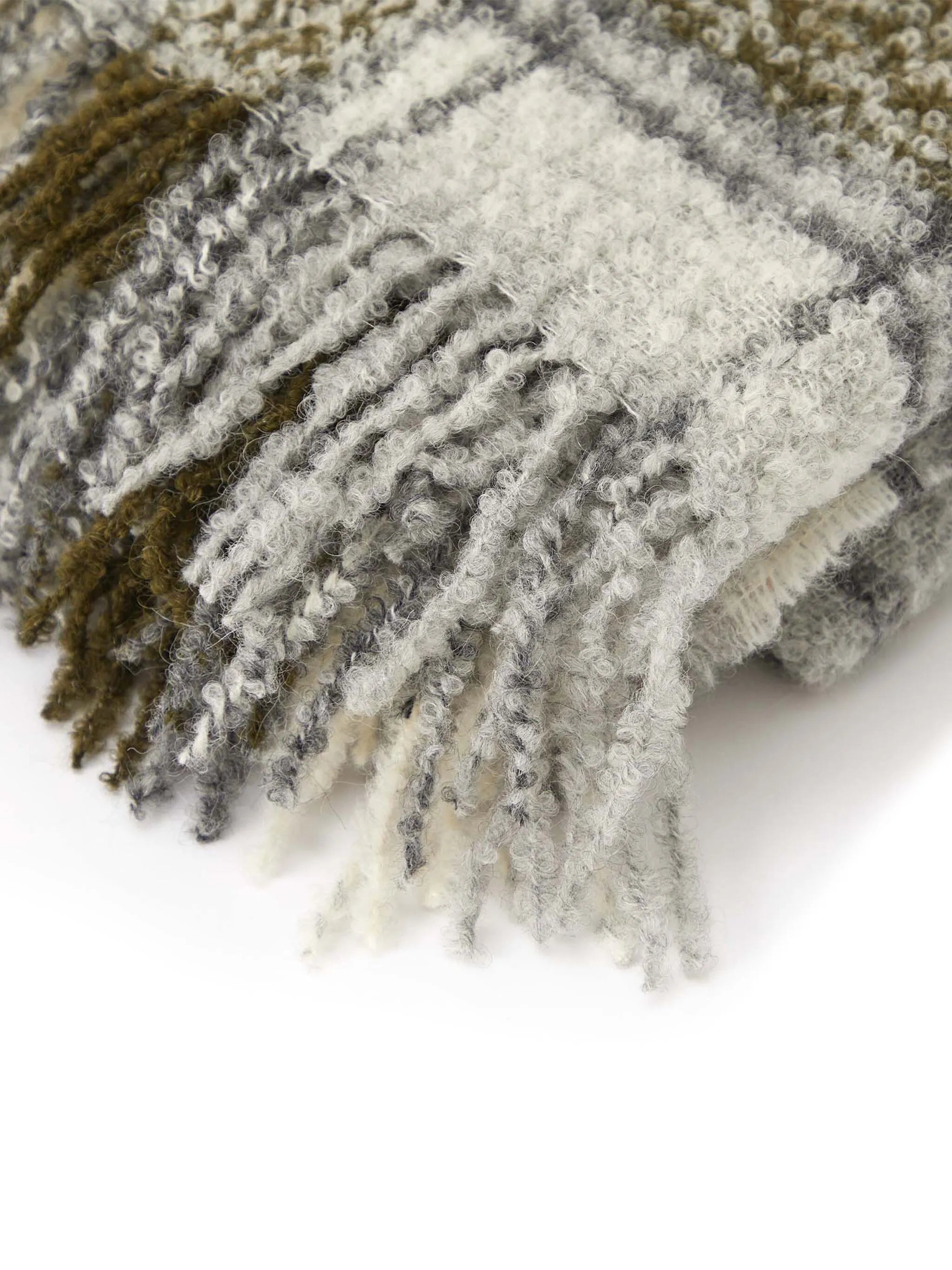 tartan bouclé Tthrow (130cm x 180cm)