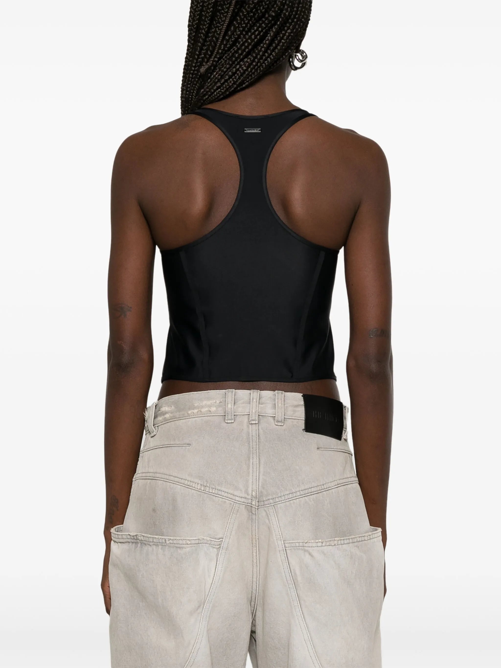 corset-style top