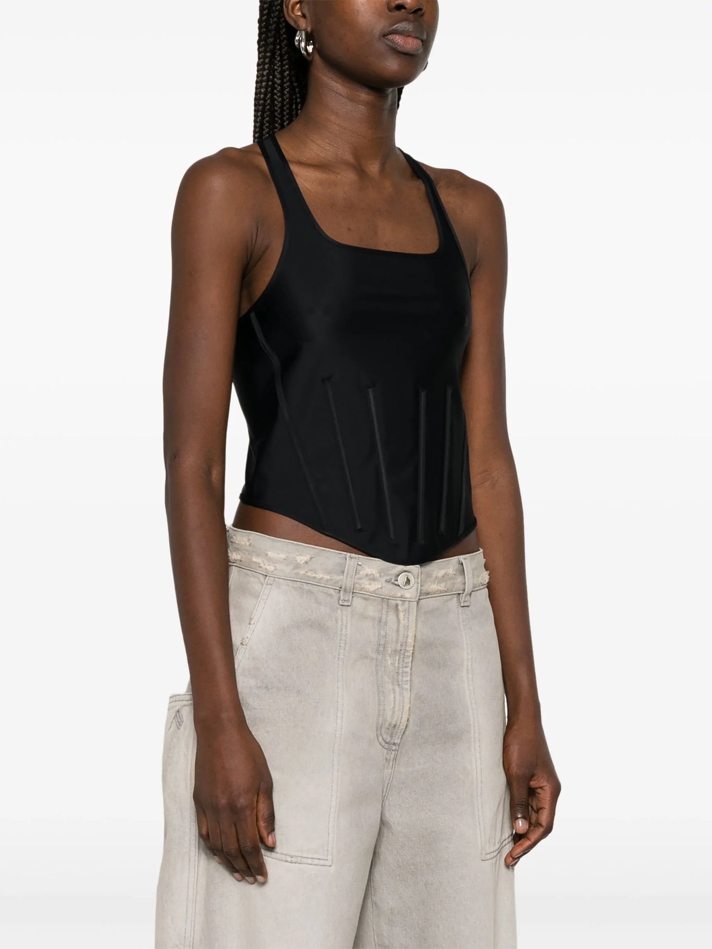 corset-style top