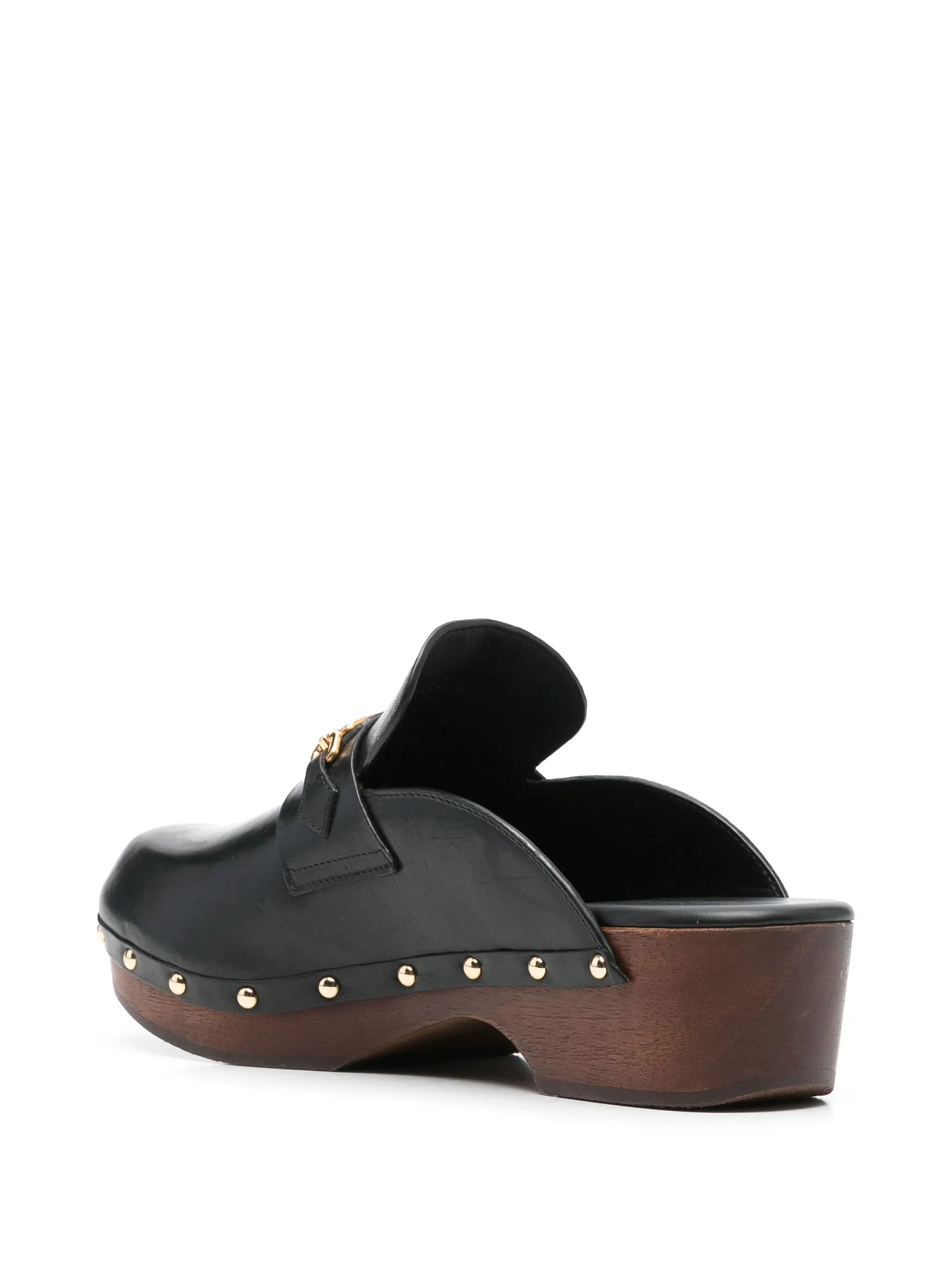 50mm logo-plaque mules