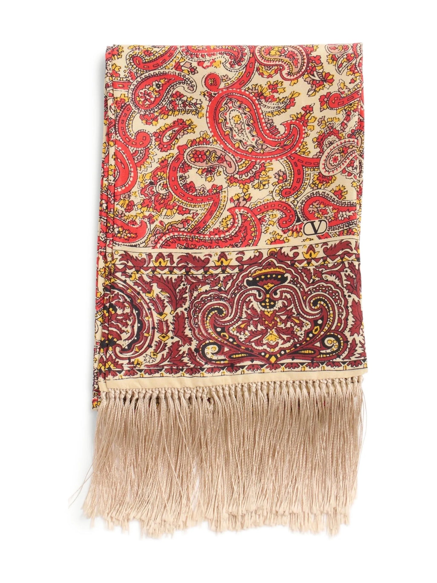 Voyage Imaginaire silk bandeau scarf