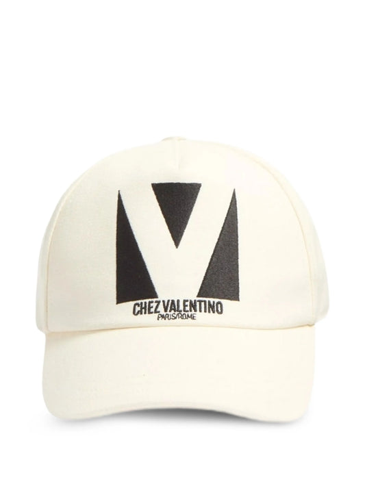 logo-embroidered baseball cap