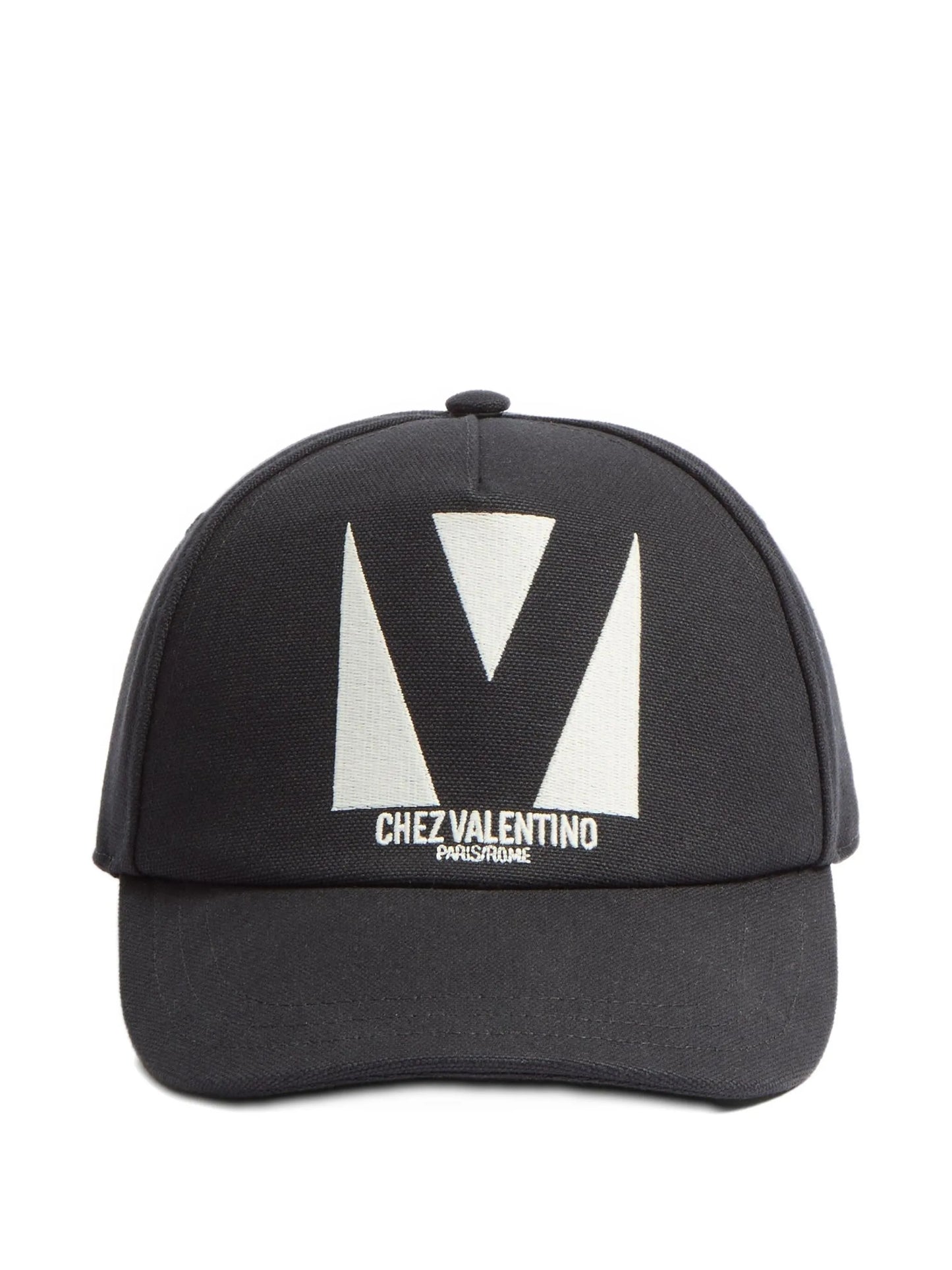 logo-embroidered baseball cap