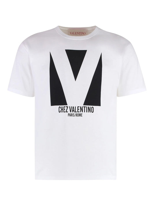 logo-print T-shirt