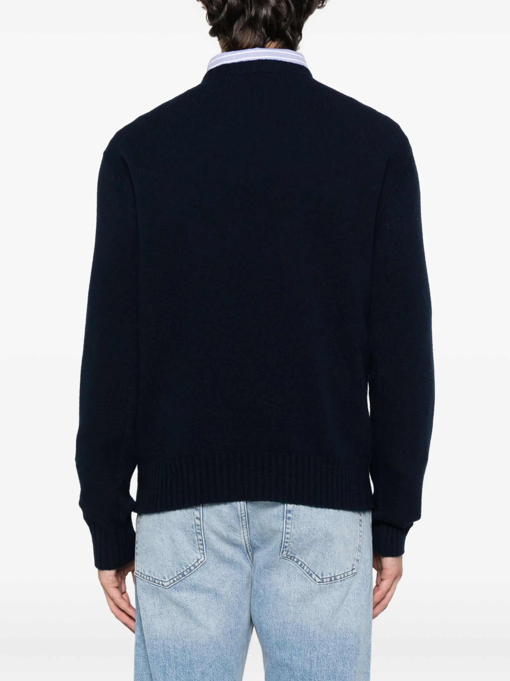 Chez-embroidered sweater