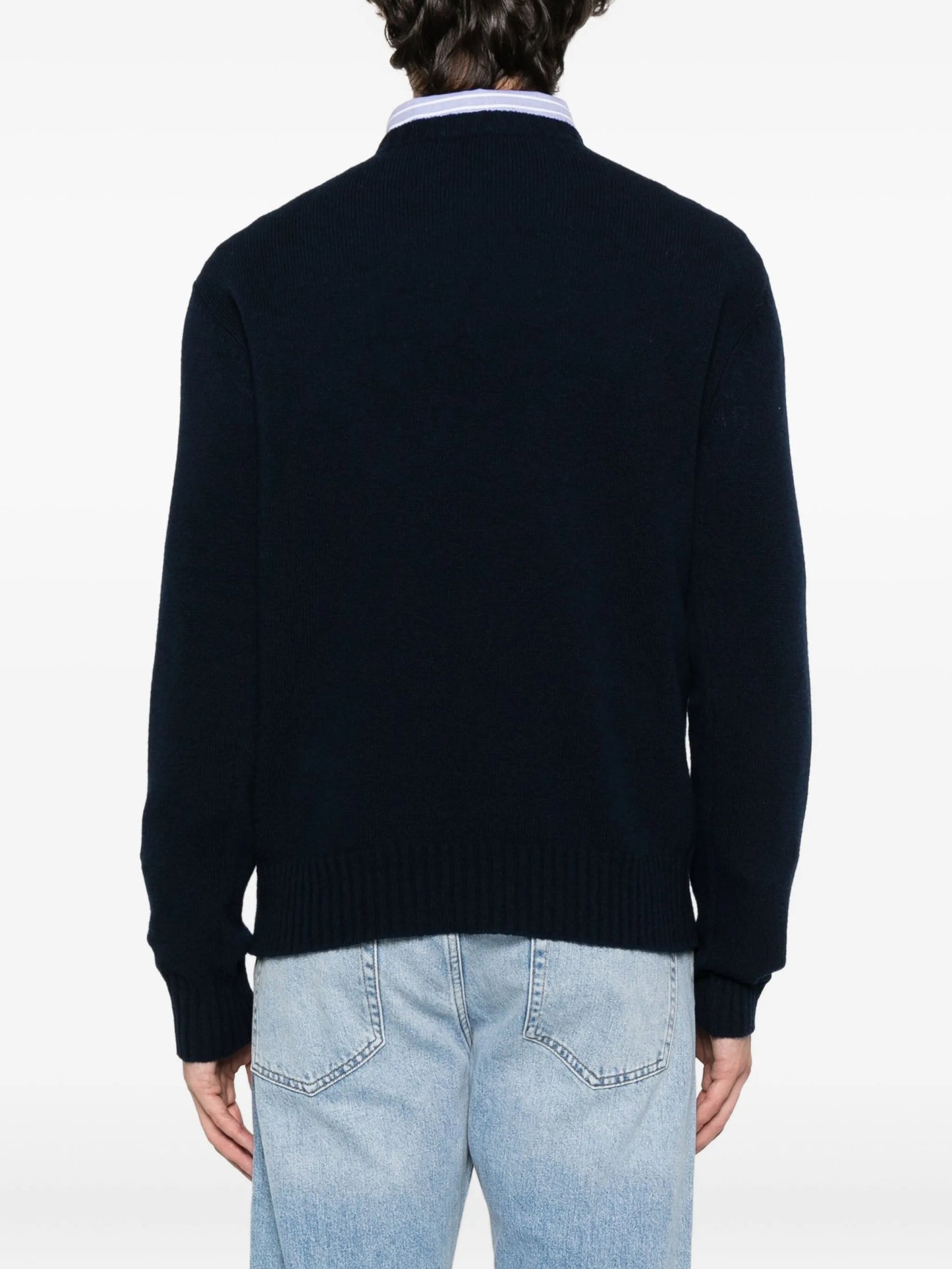 Chez-embroidered sweater