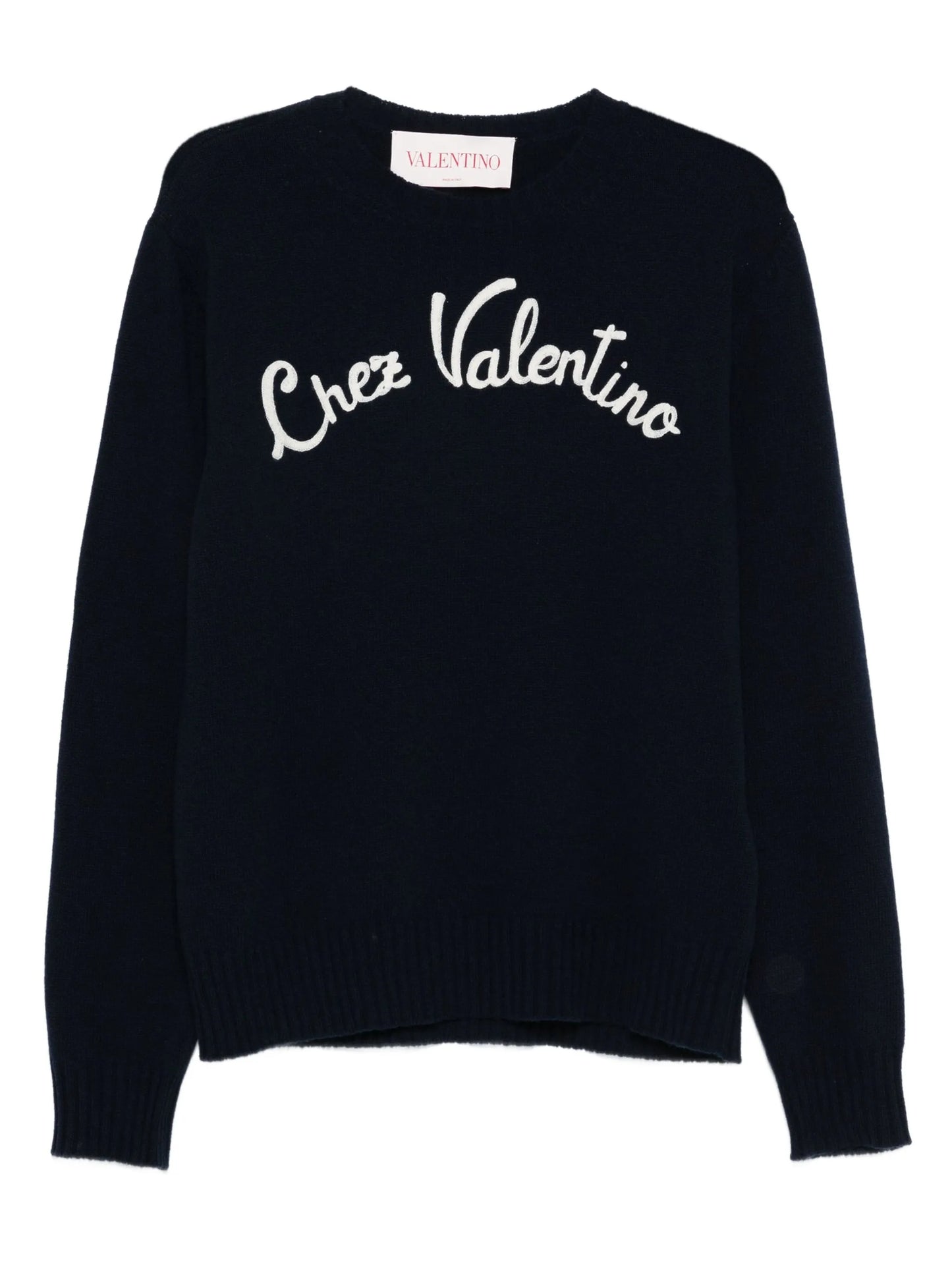 Chez-embroidered sweater