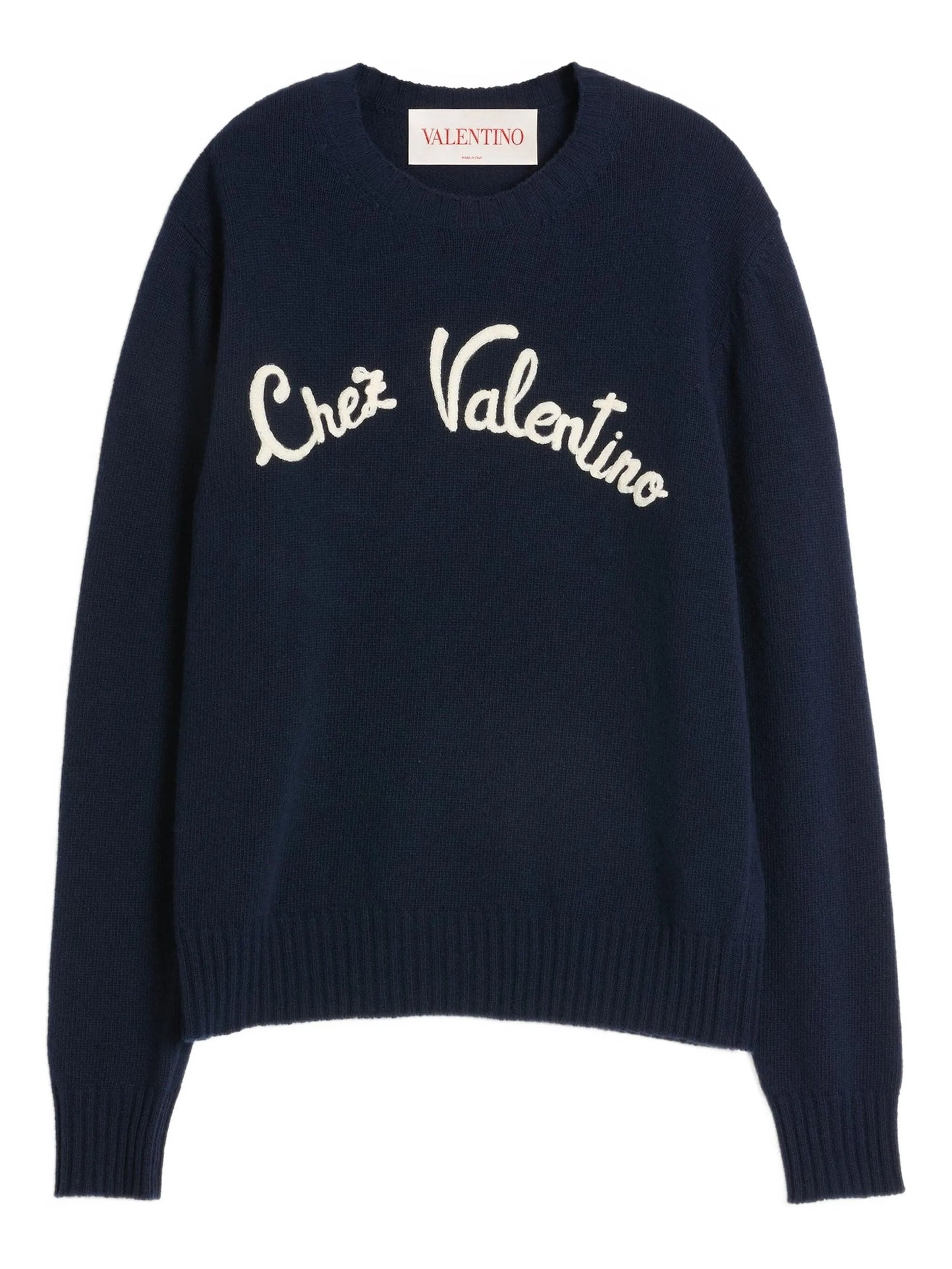 Chez-embroidered sweater