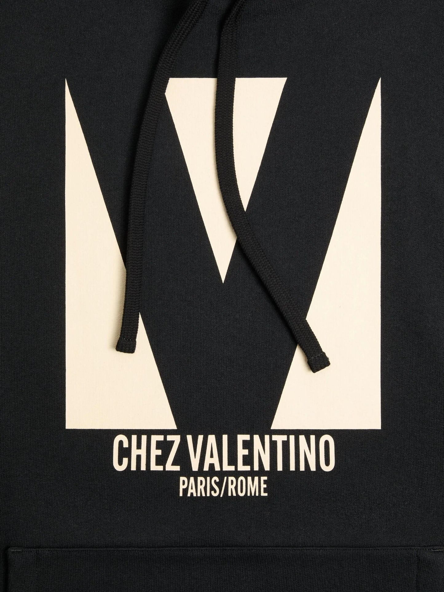 Chez-print hoodie
