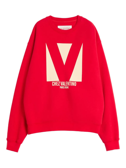 crew-neck sweatshirt