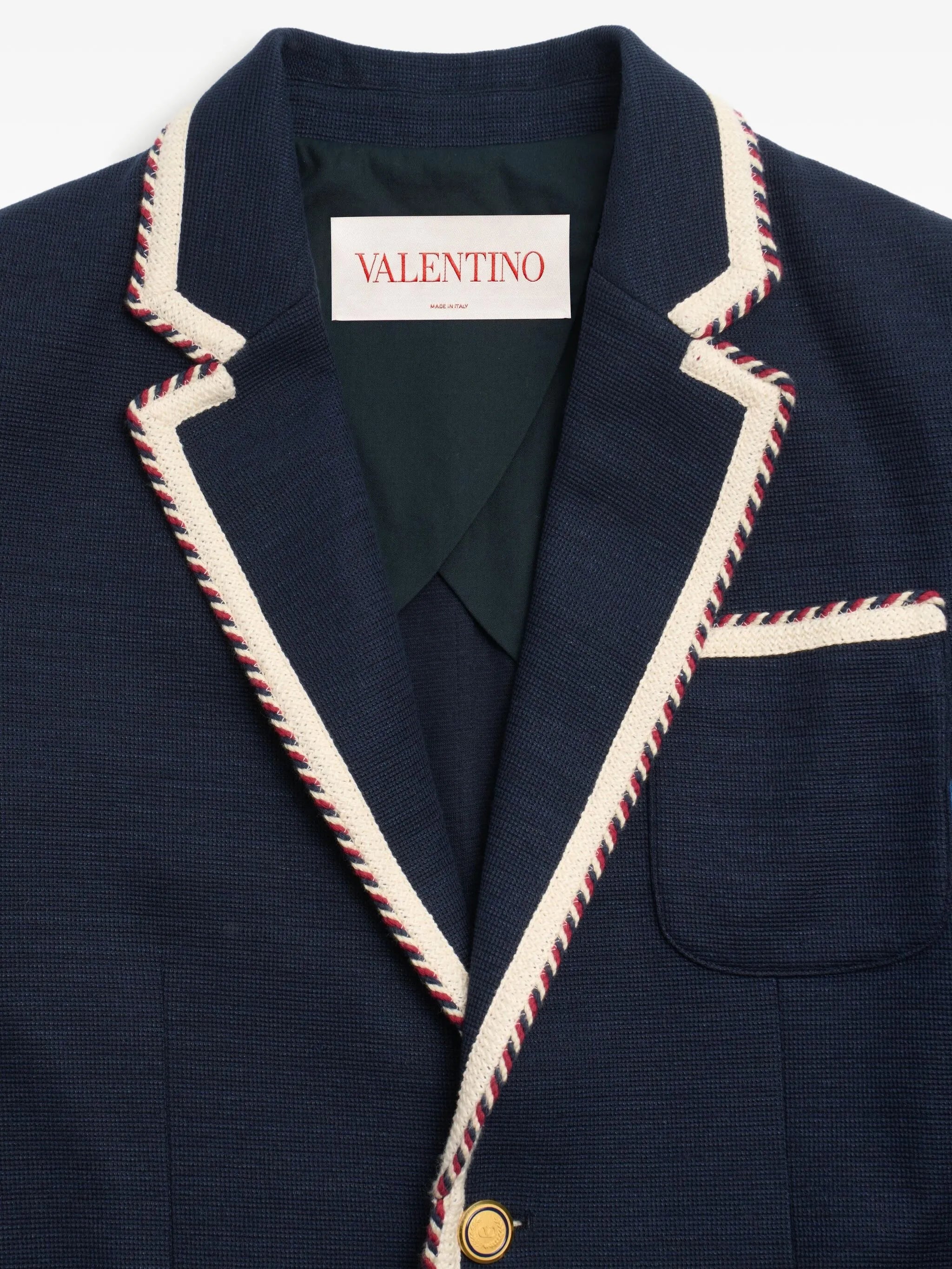 single-breasted blazer