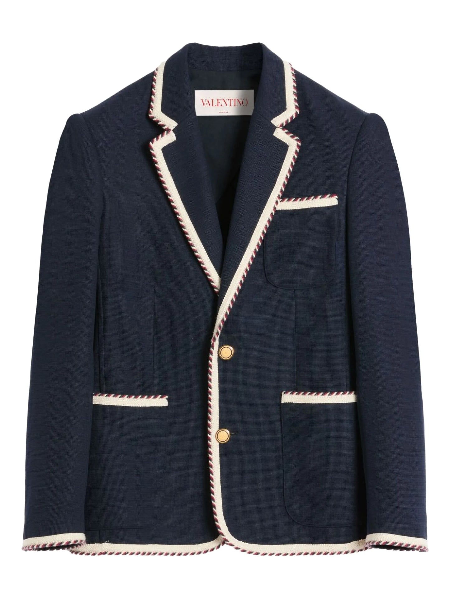 single-breasted blazer
