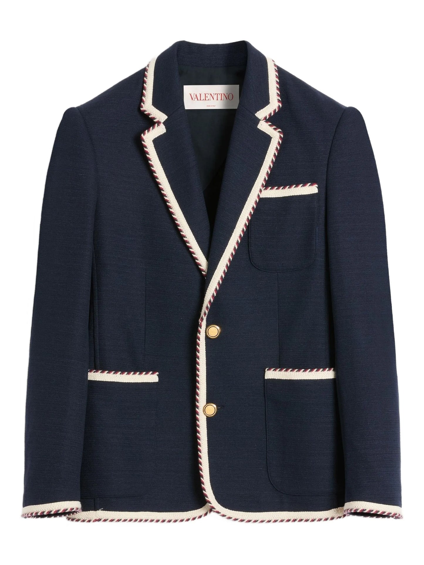 single-breasted blazer