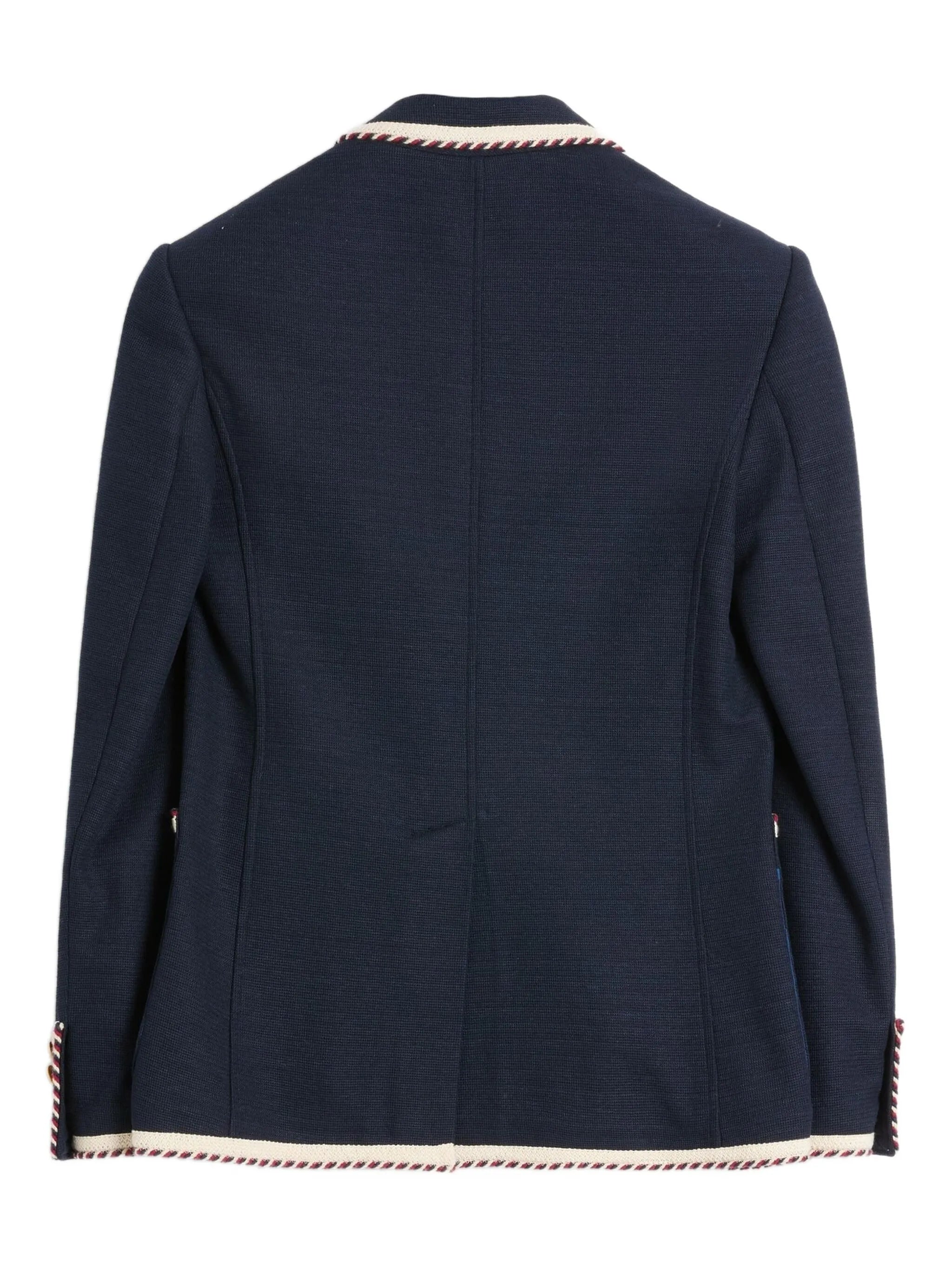 single-breasted blazer