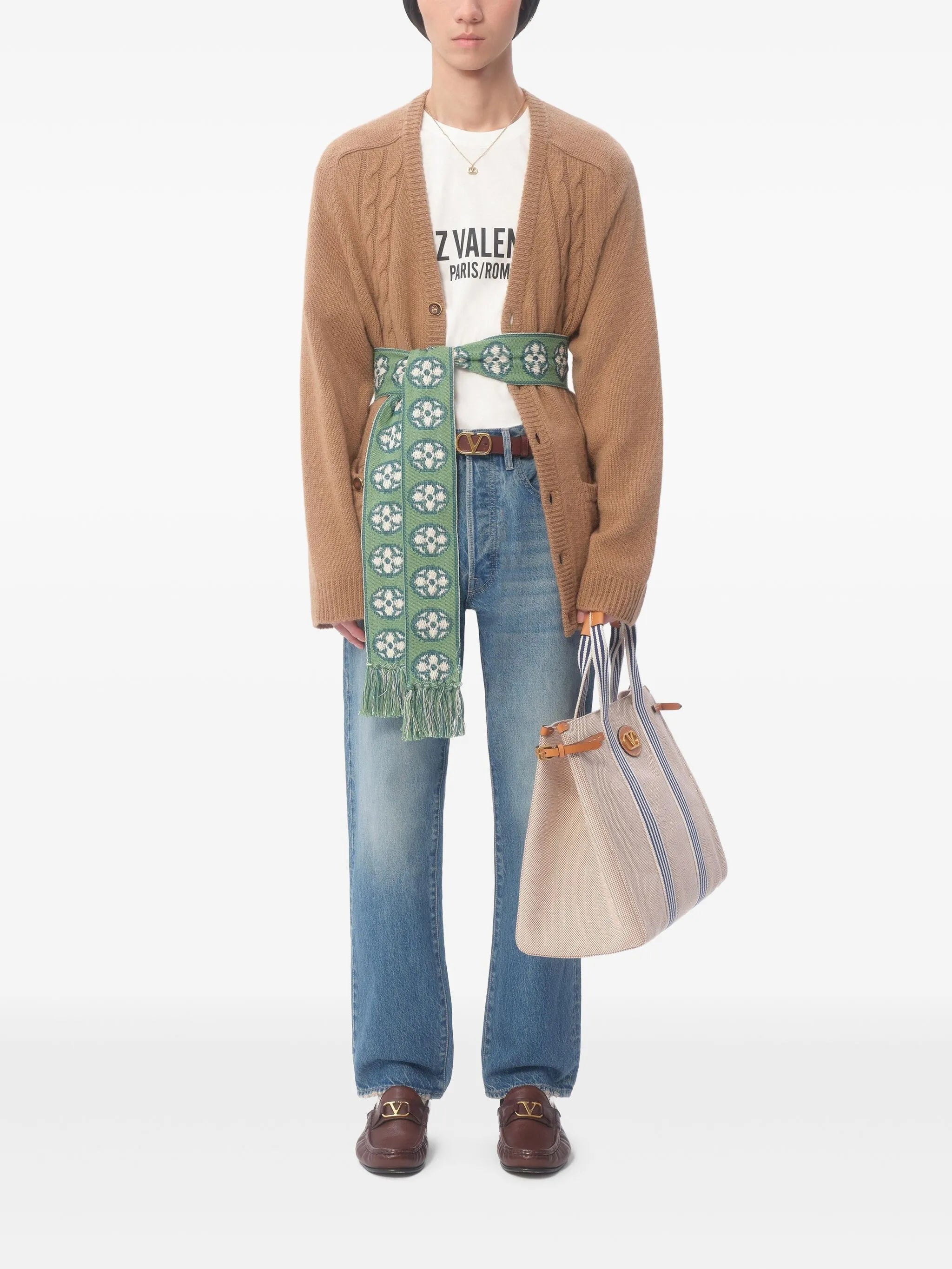 straight-leg jeans