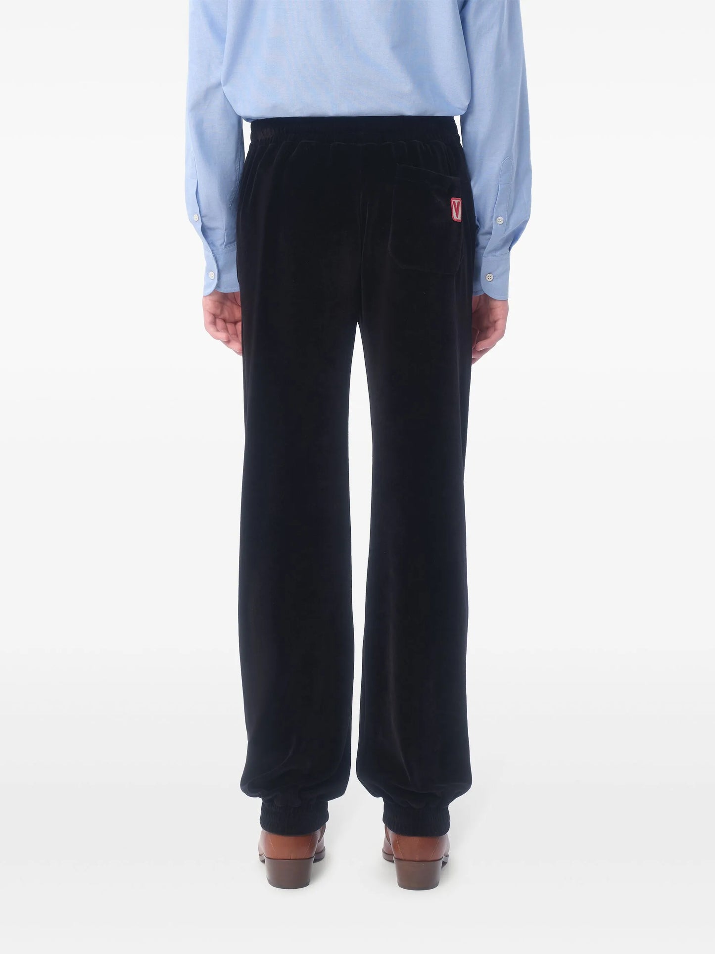 Chez-patch track pants