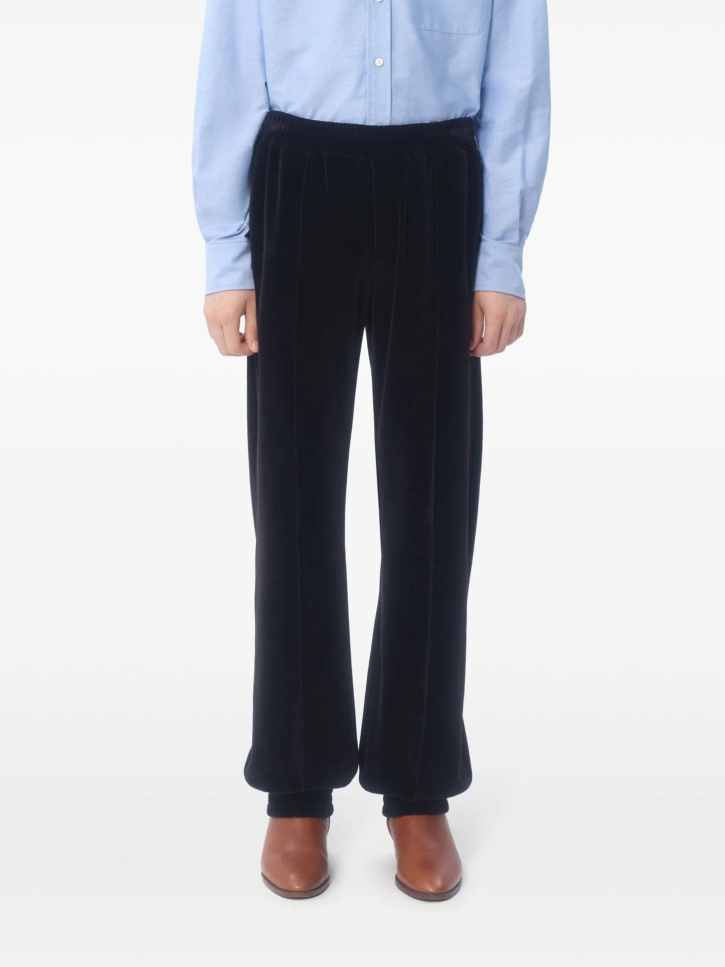 Chez-patch track pants