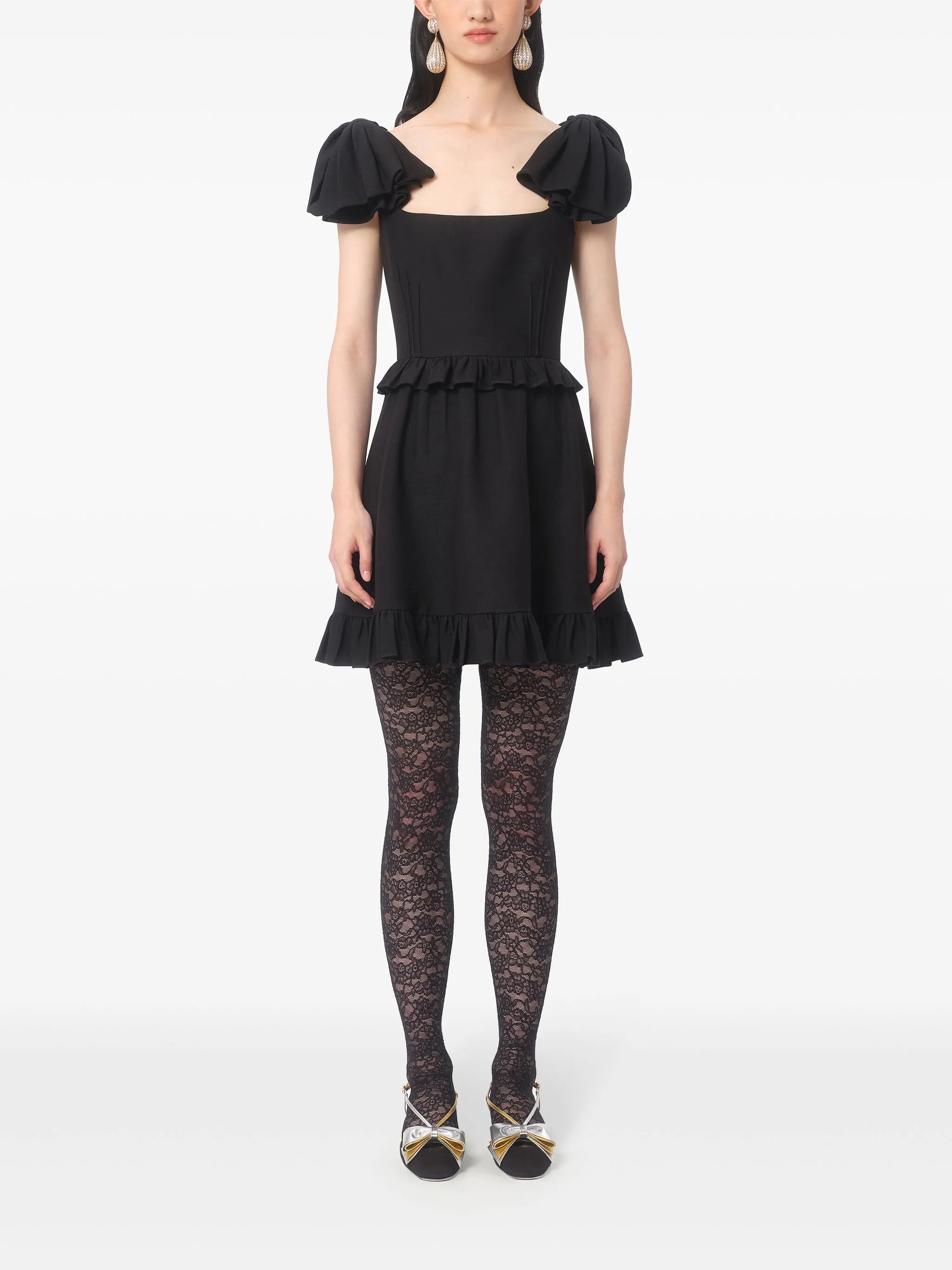 Crepe Couture mini dress - Thumbnail 3