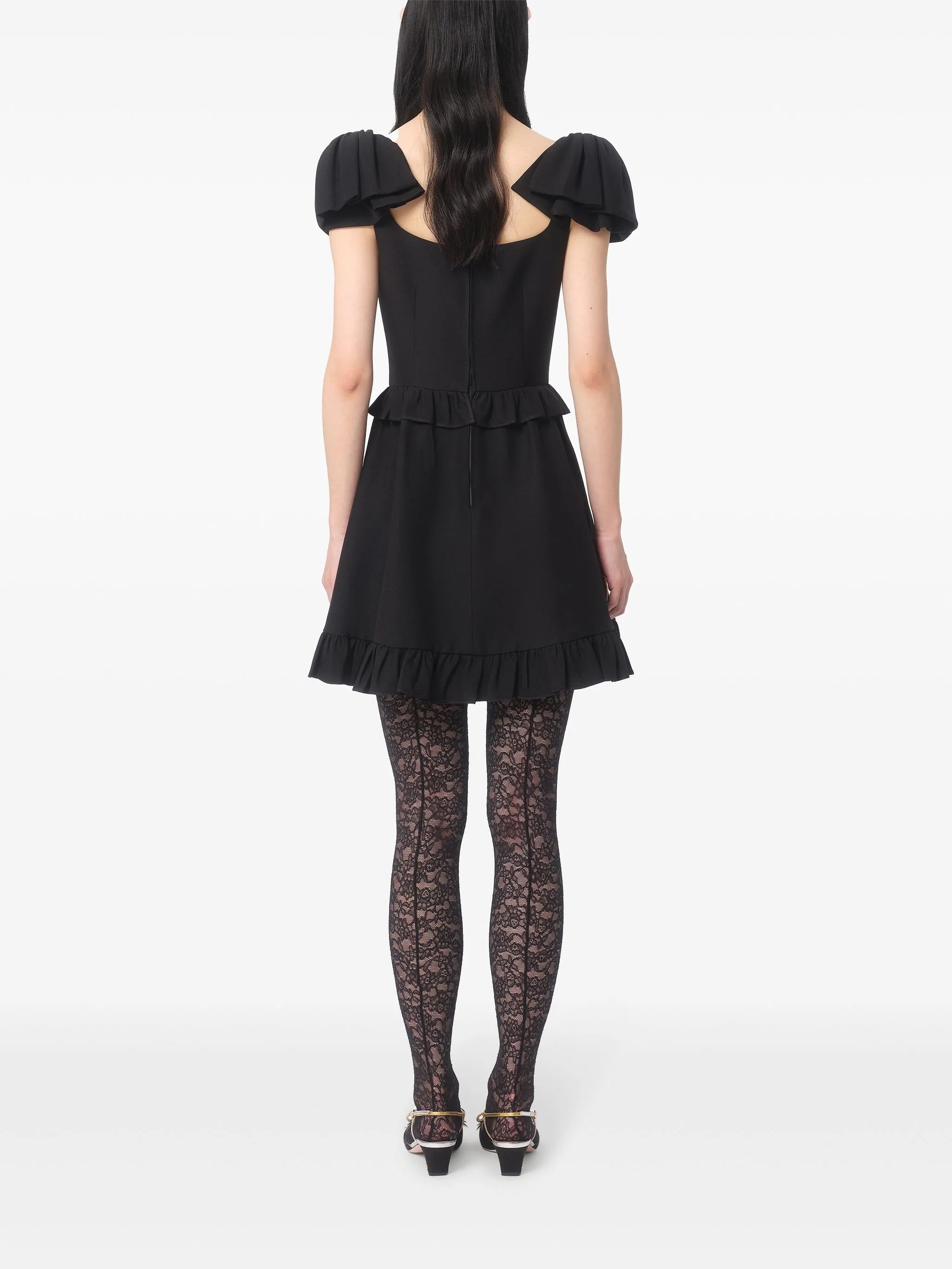 Crepe Couture mini dress - Thumbnail 5