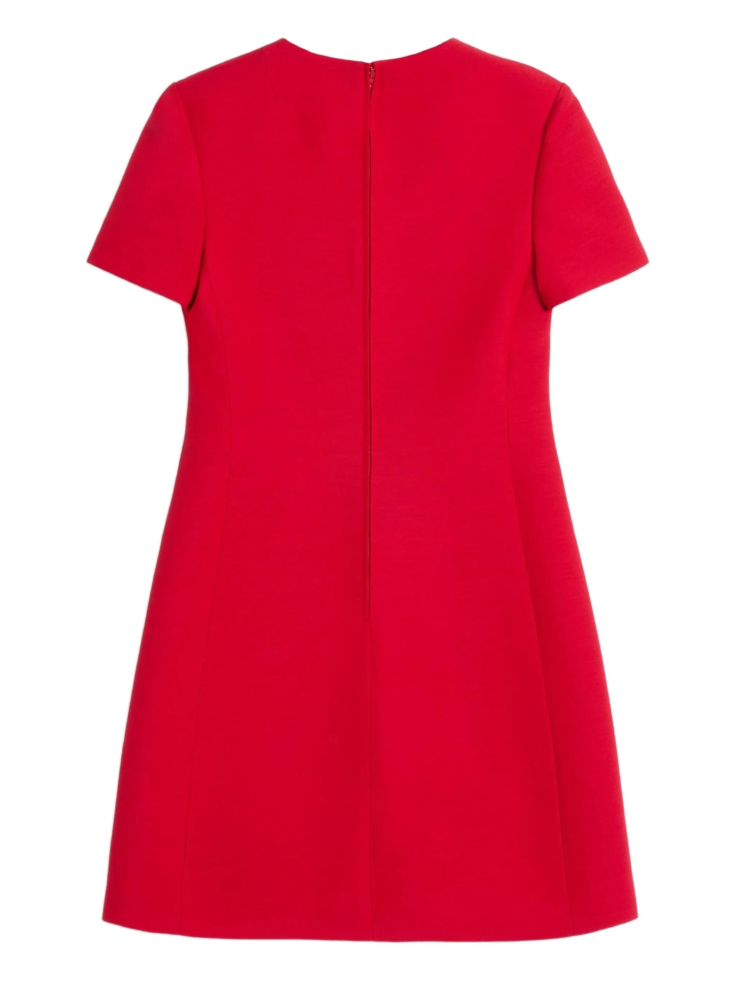 crepe couture mini dress