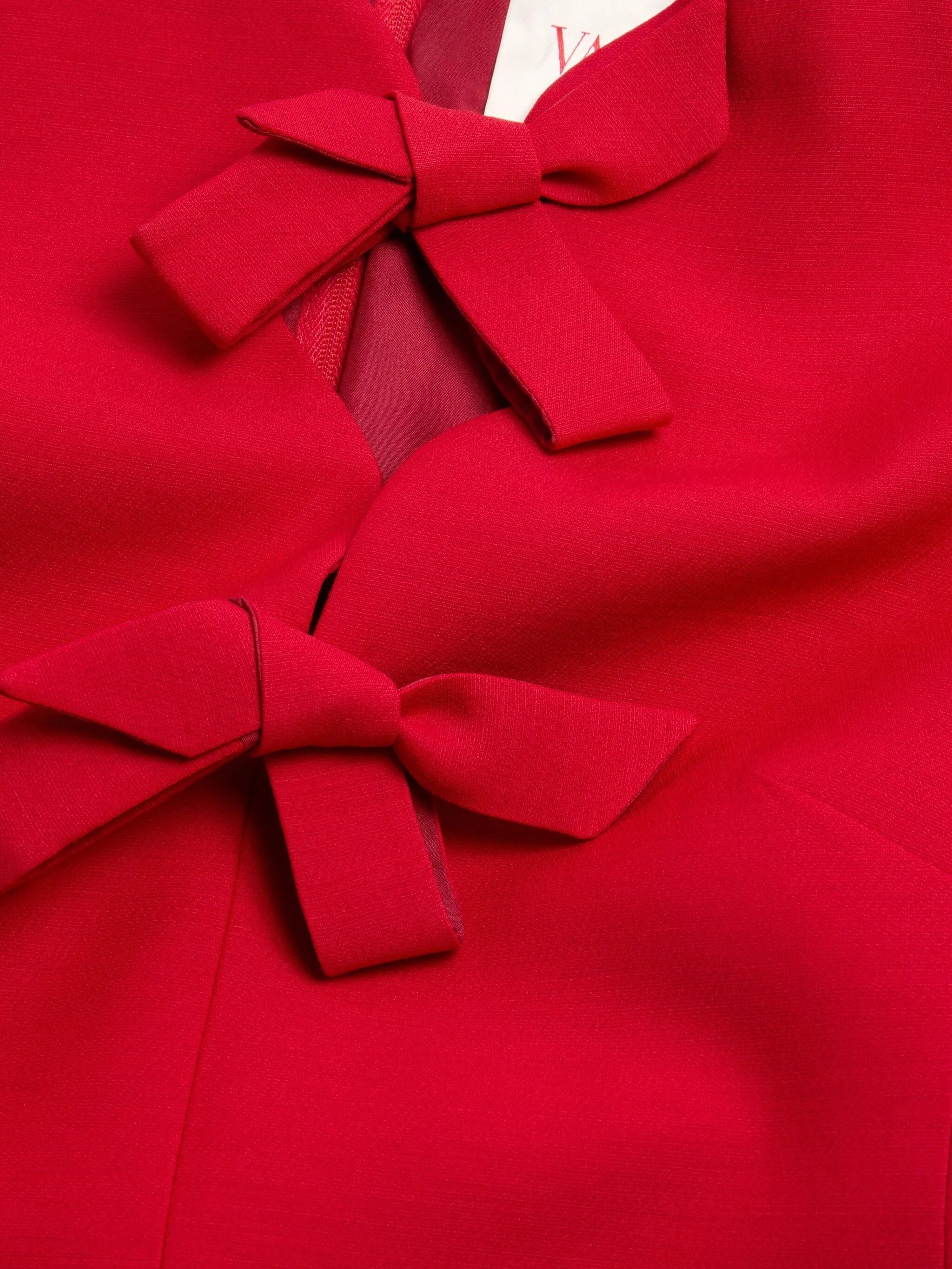 crepe couture mini dress