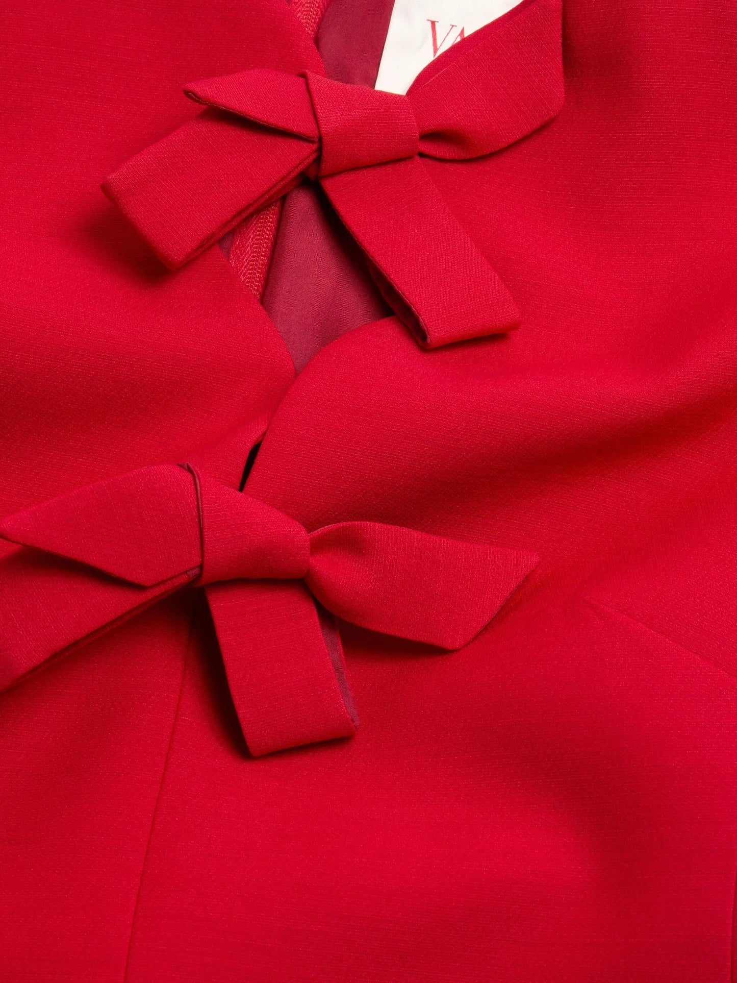 crepe couture mini dress