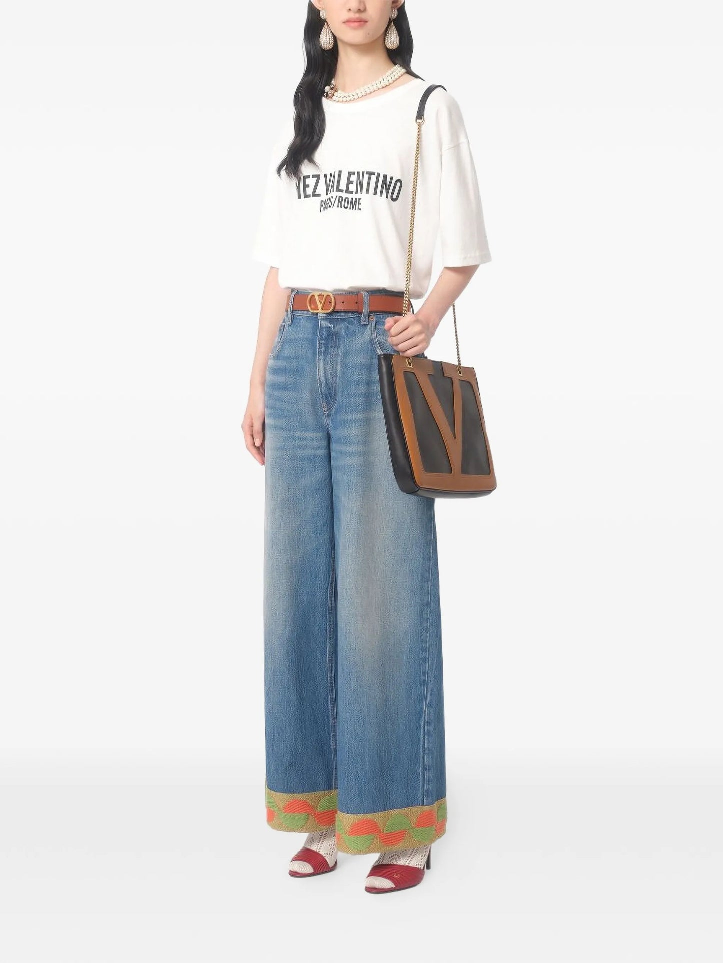 logo-print T-shirt