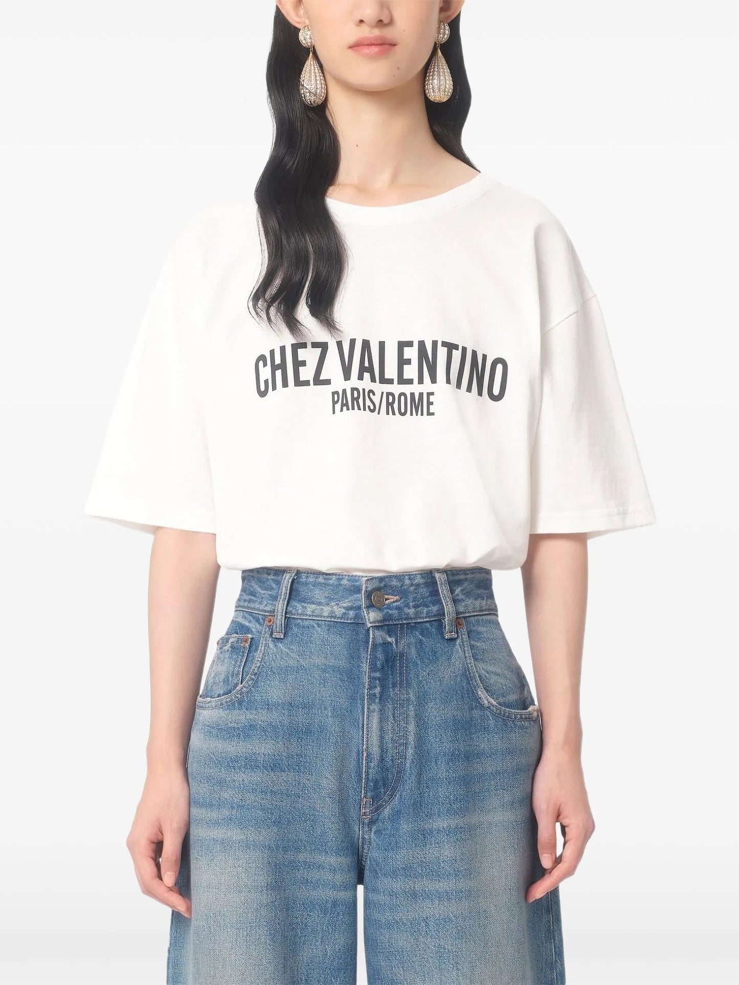 logo-print T-shirt