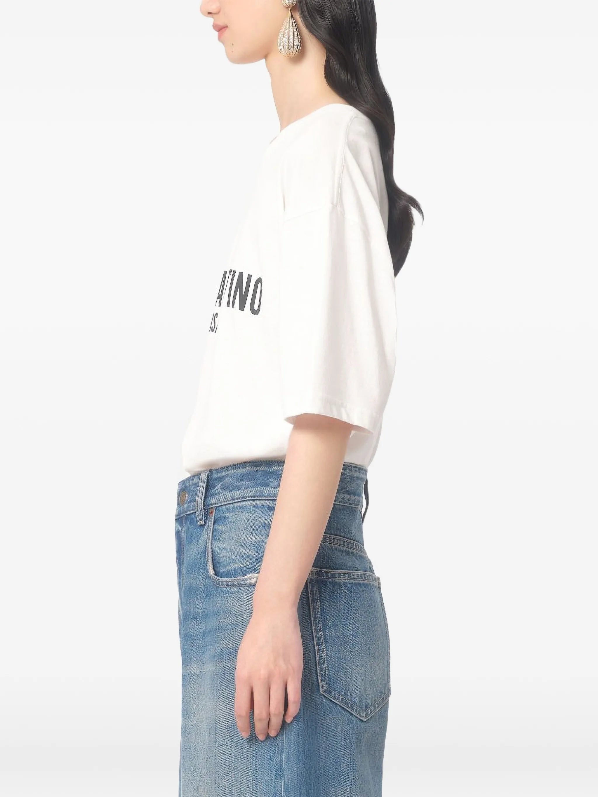 logo-print T-shirt