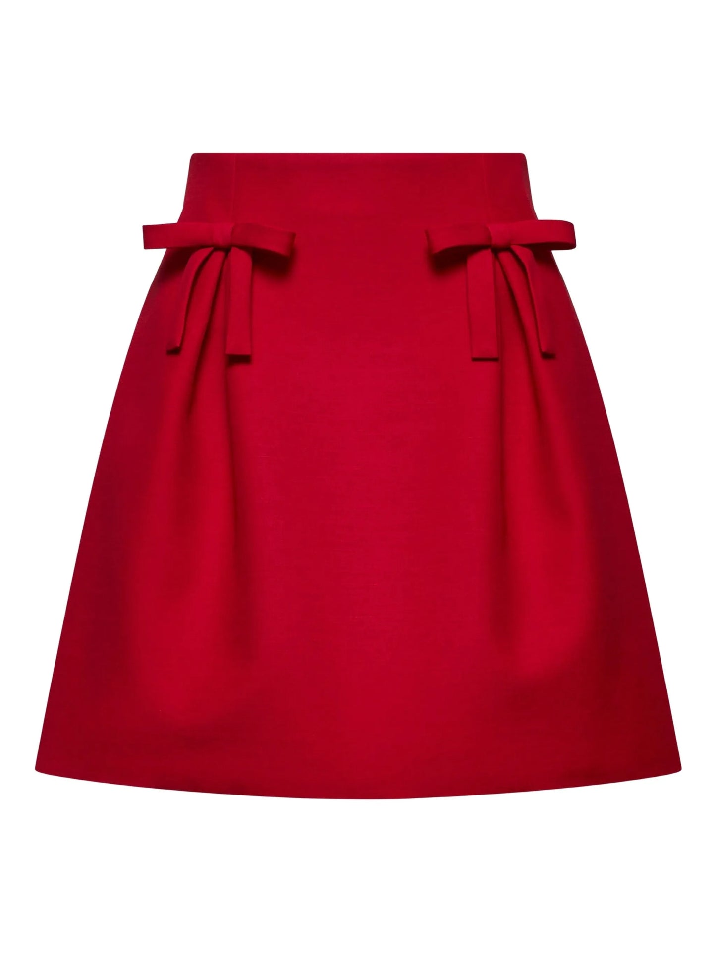 Crepe Couture A-line skirt