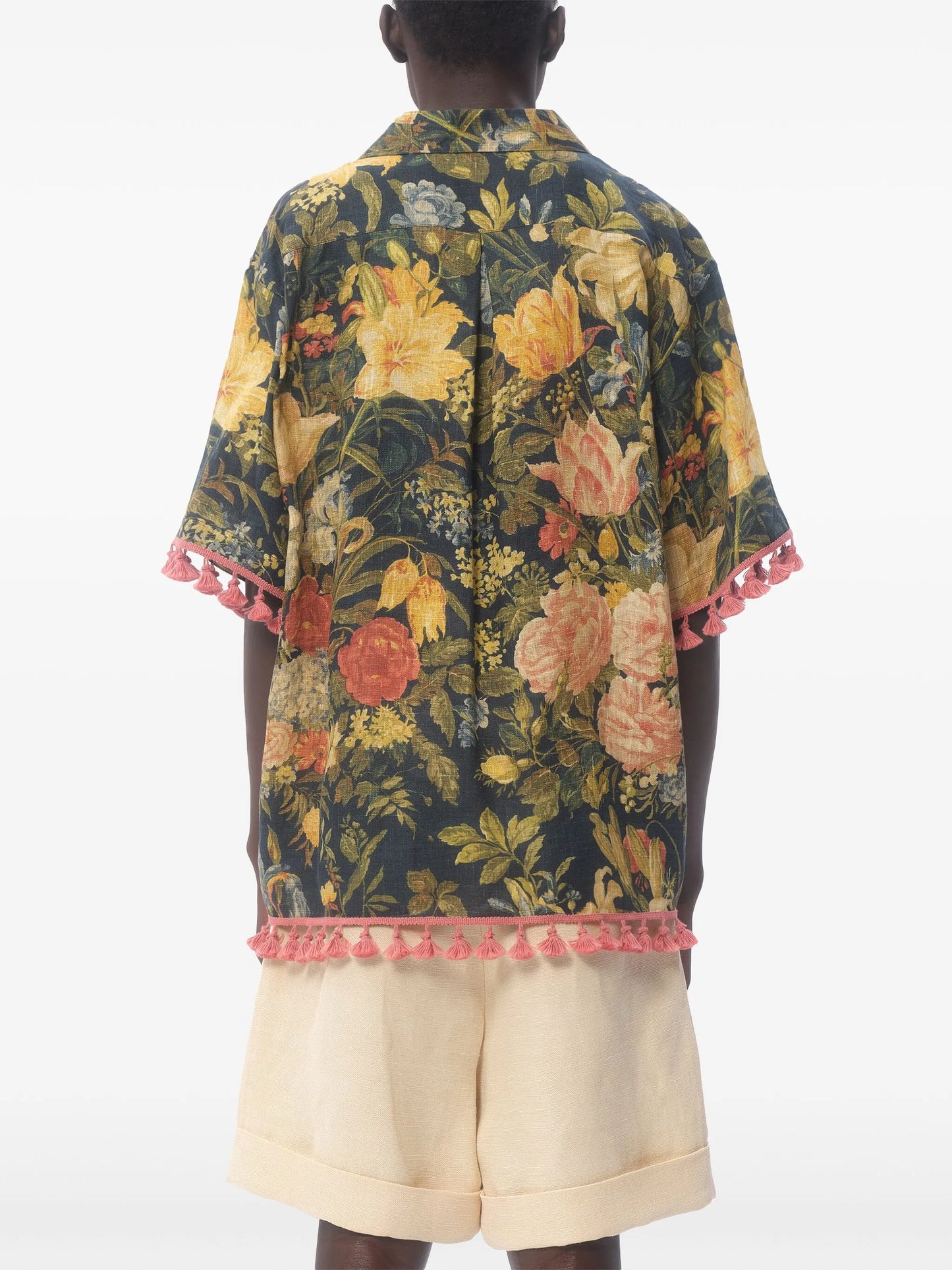 Apres L'Hiver linen bowling shirt