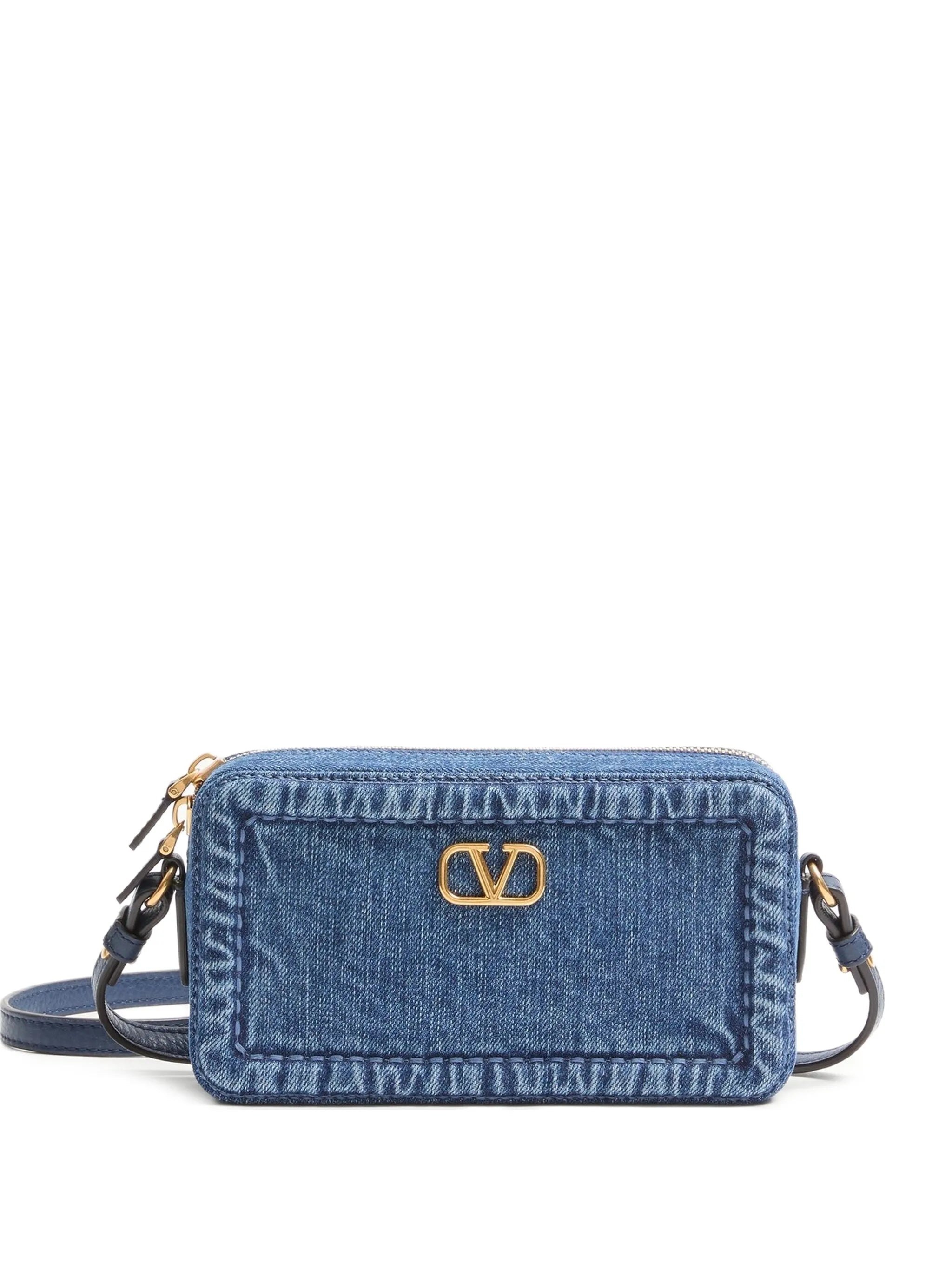 mini Alltime denim shoulder bag