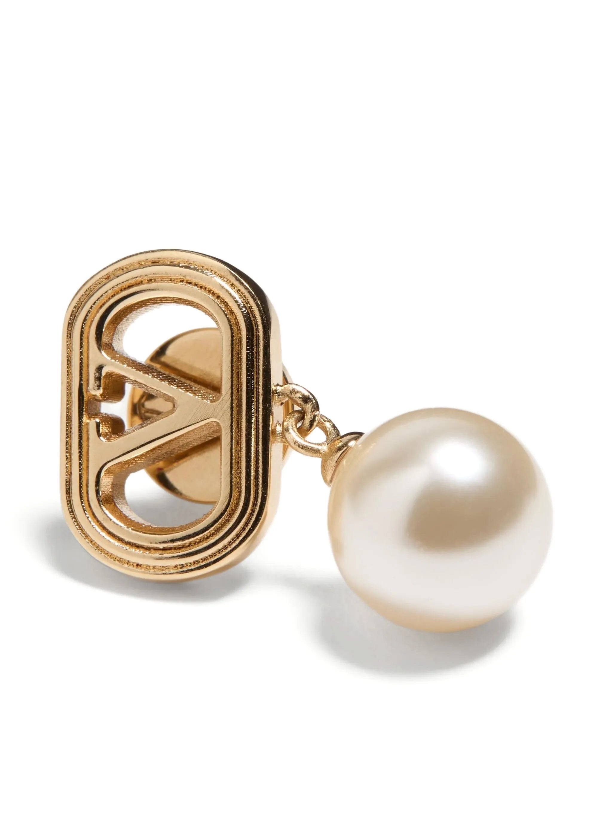 Ovalette drop earrings
