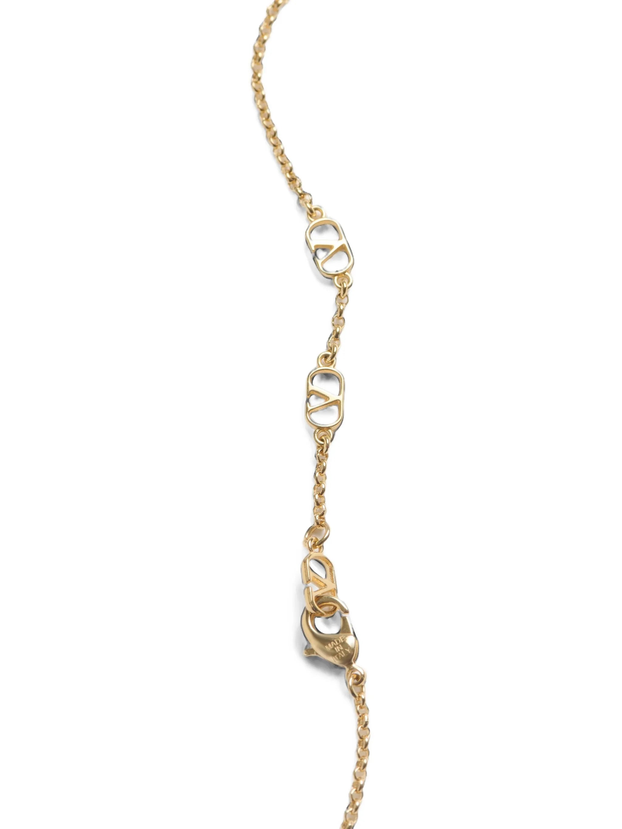 Ovalette metal necklace