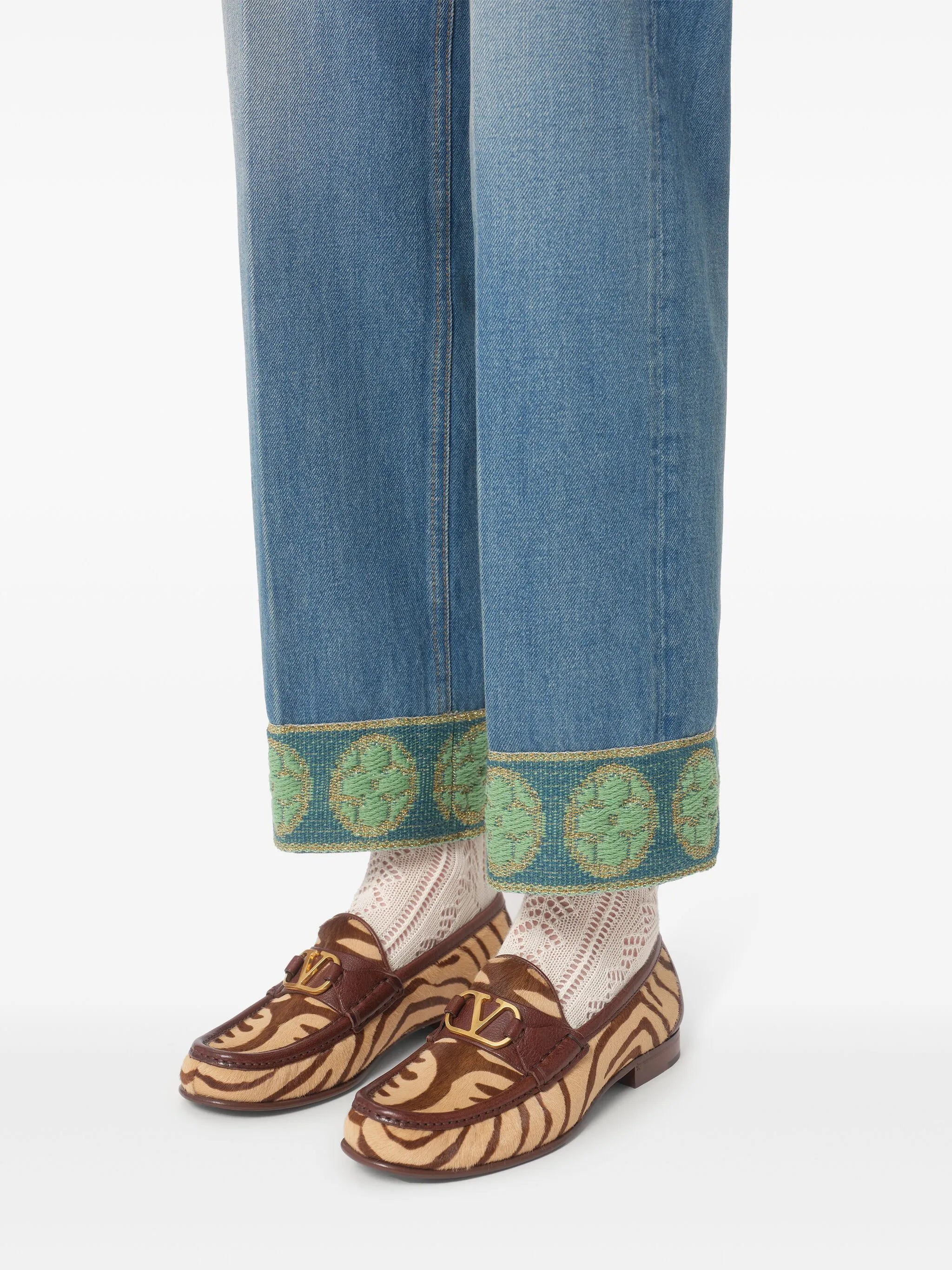 20mm VLogo Signature loafers