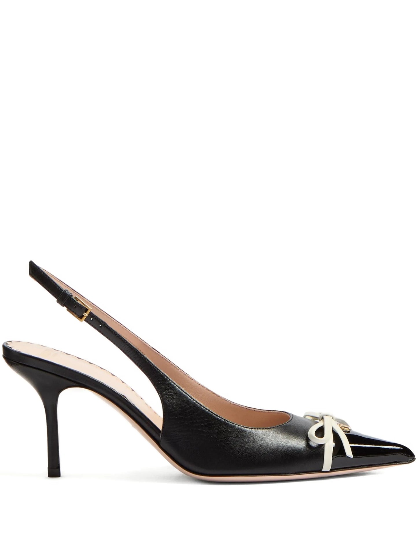 80mm Bepointy slingback pumps
