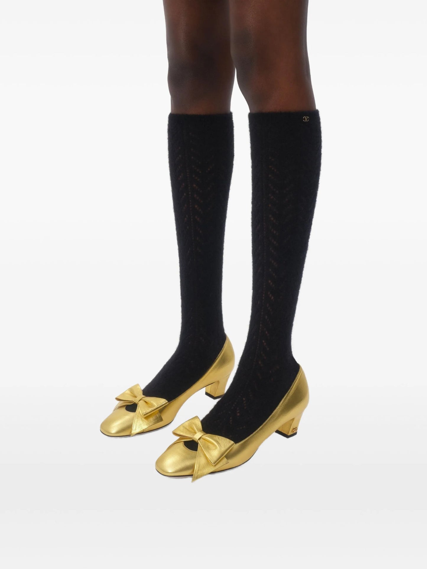 Bowow leather pumps