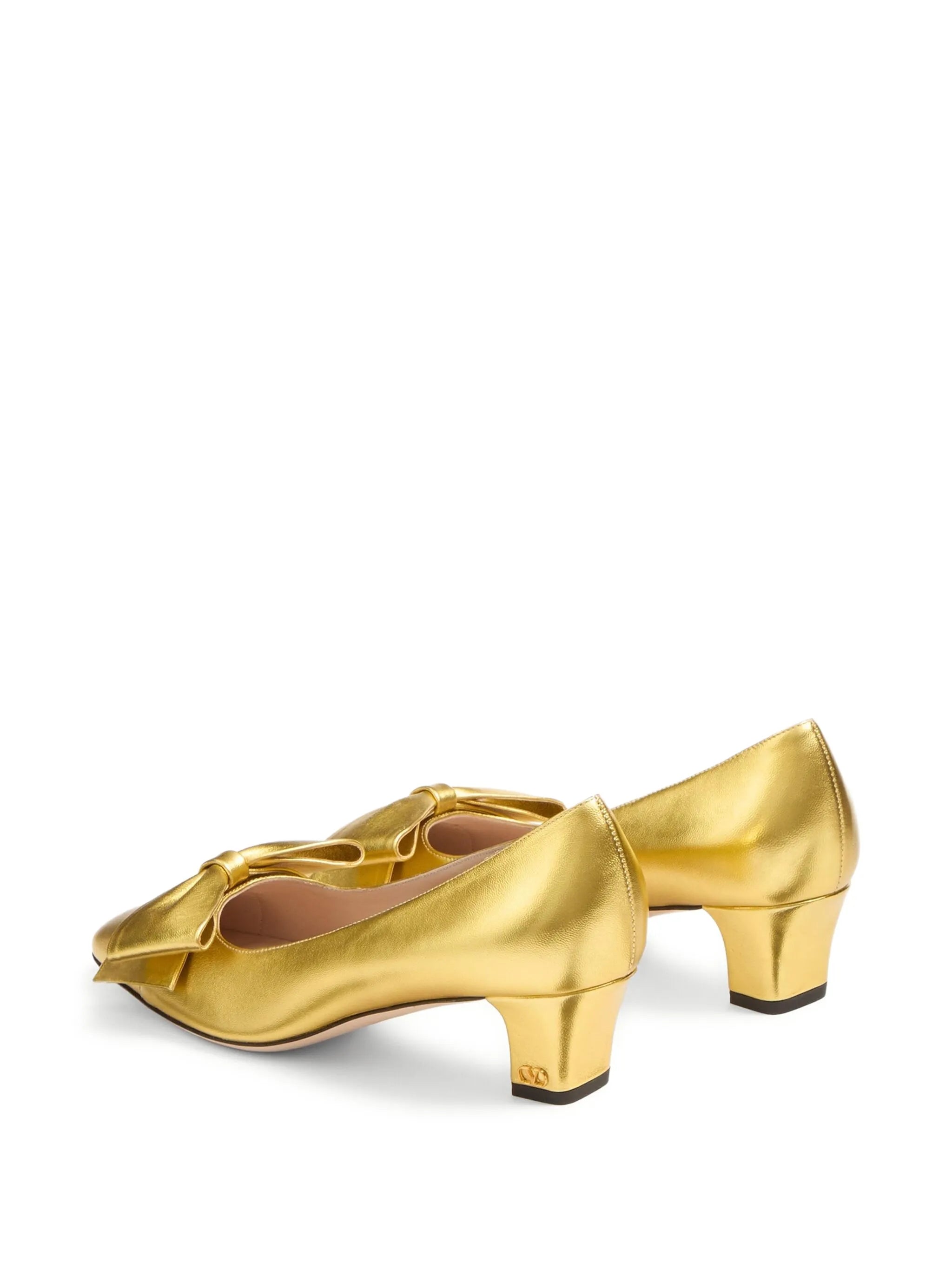Bowow leather pumps