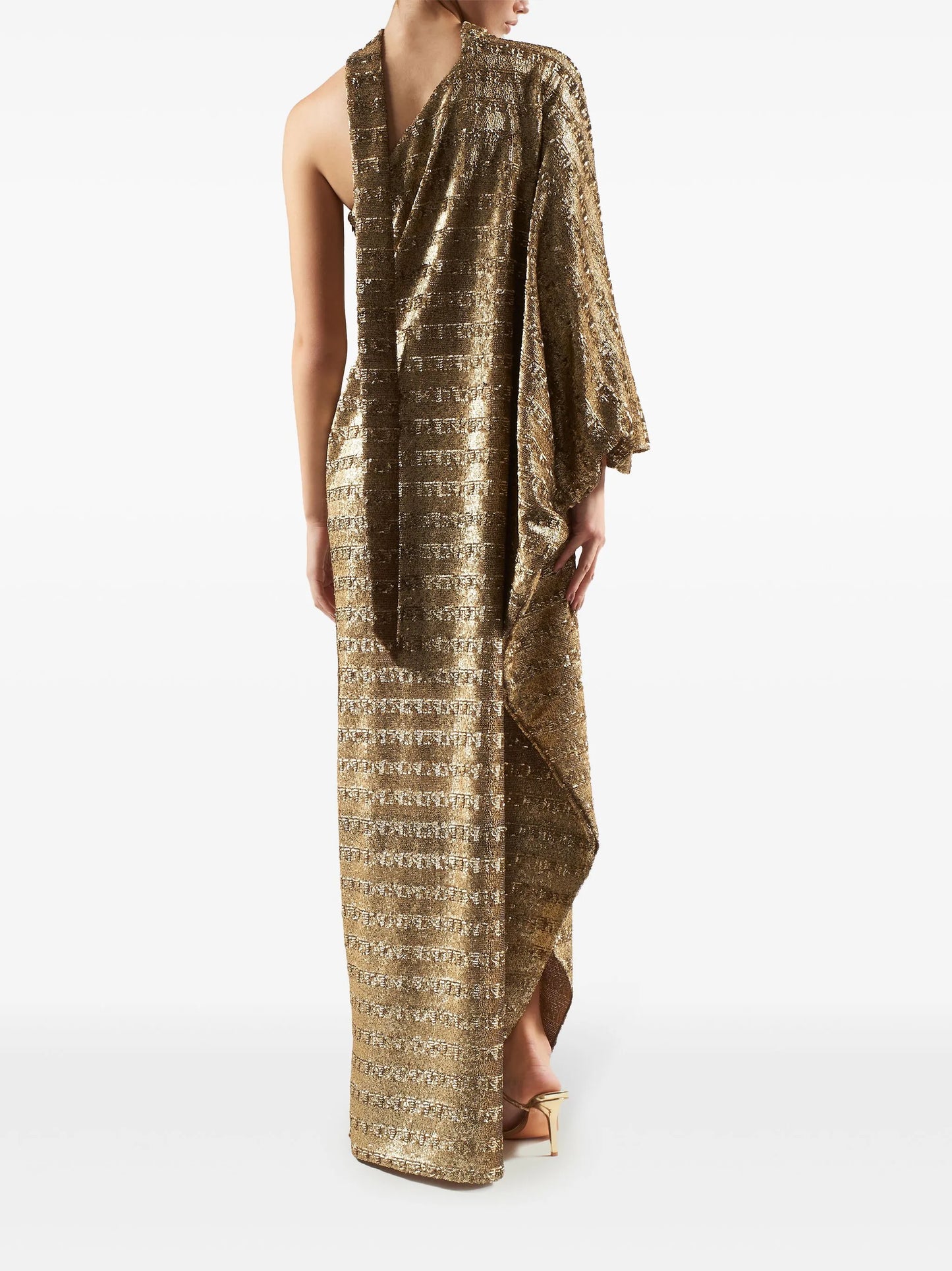 Gilded Ubud maxi dress