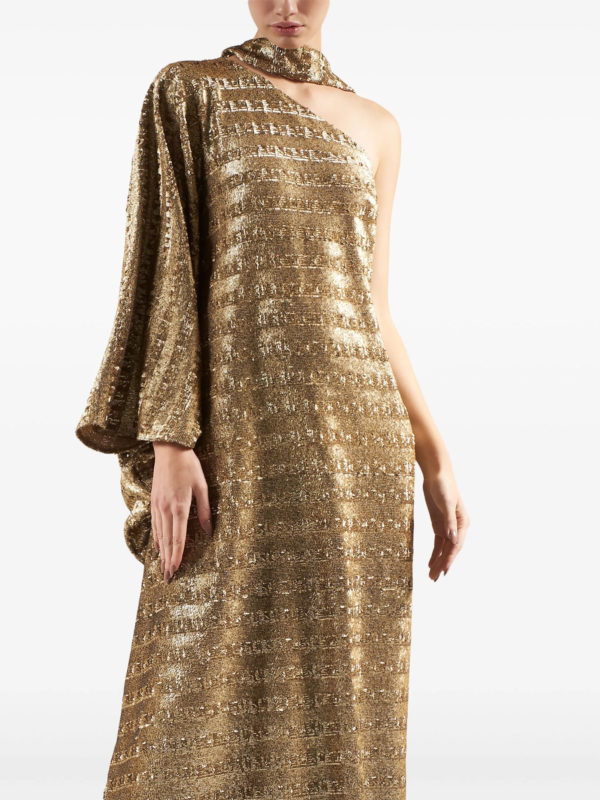 Gilded Ubud maxi dress