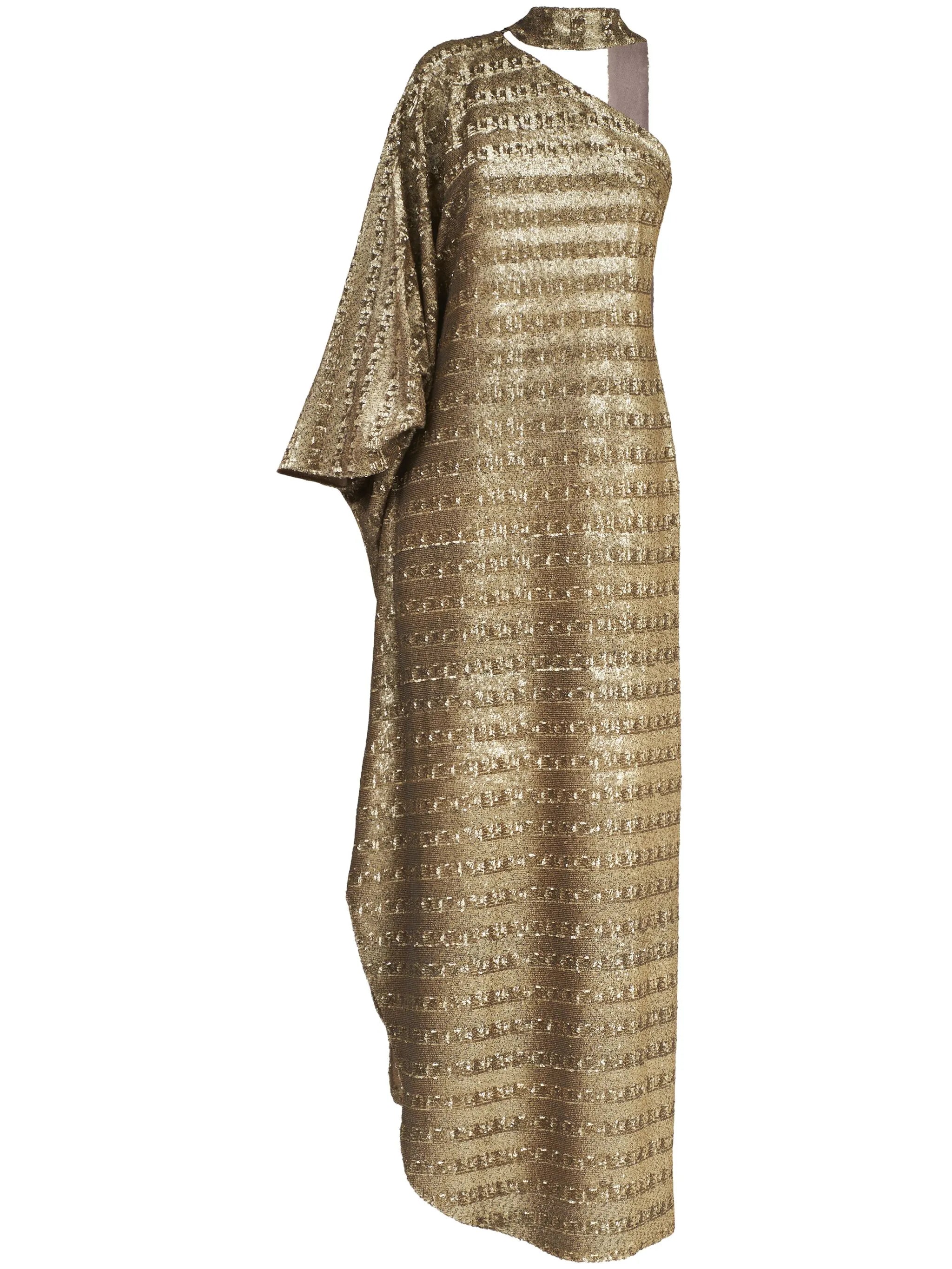 Gilded Ubud maxi dress