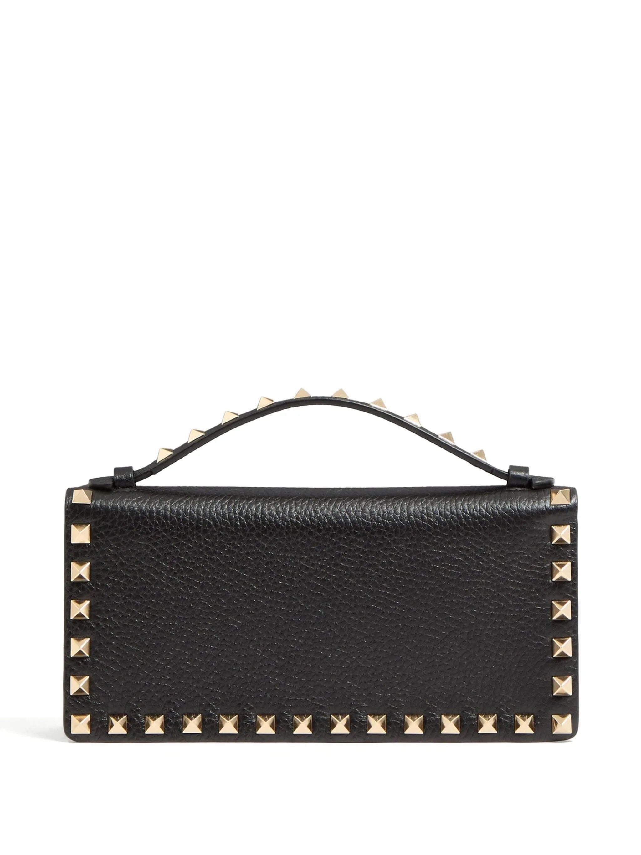 Rockstud chain-strap mini bag