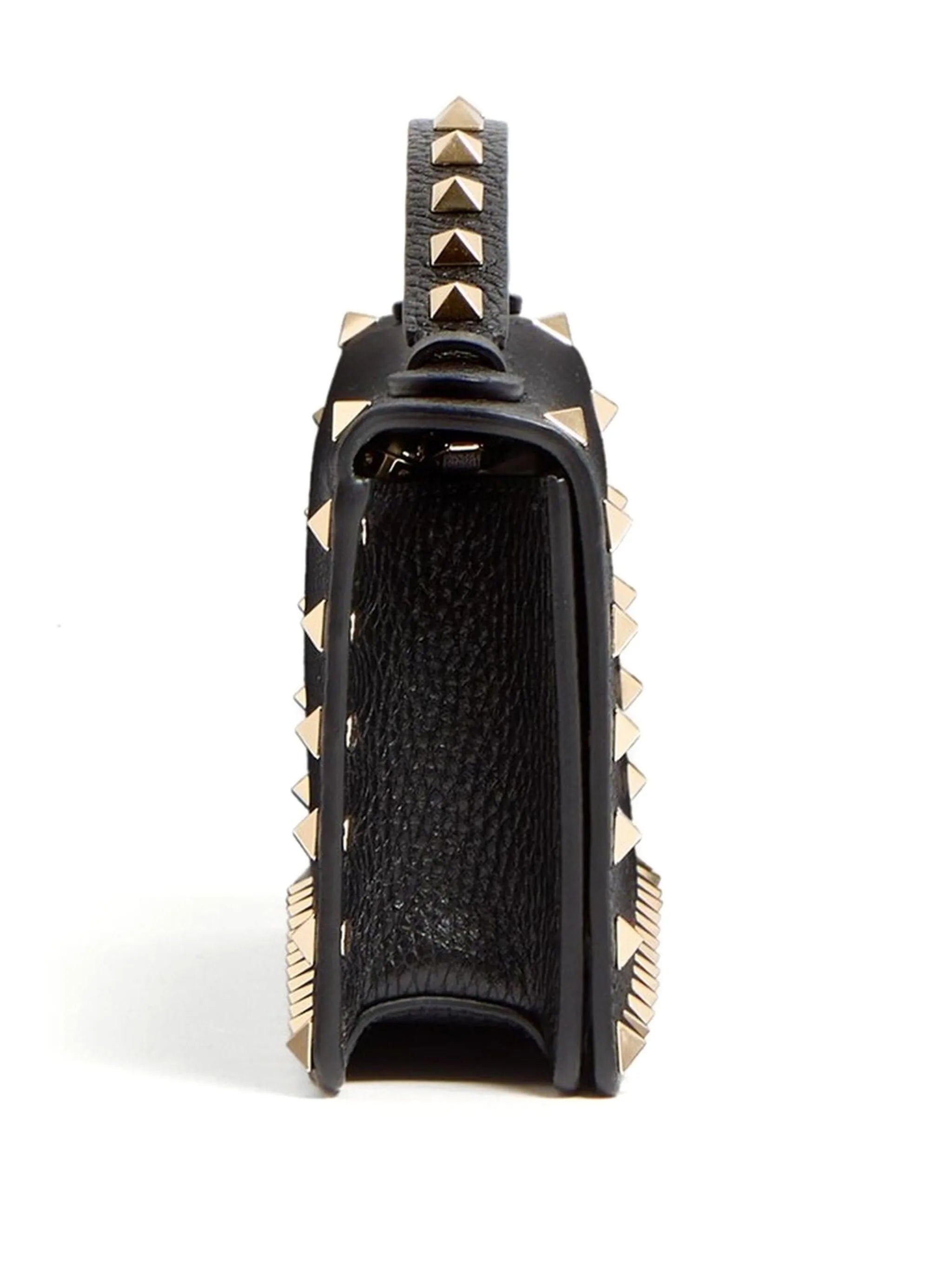 Rockstud chain-strap mini bag