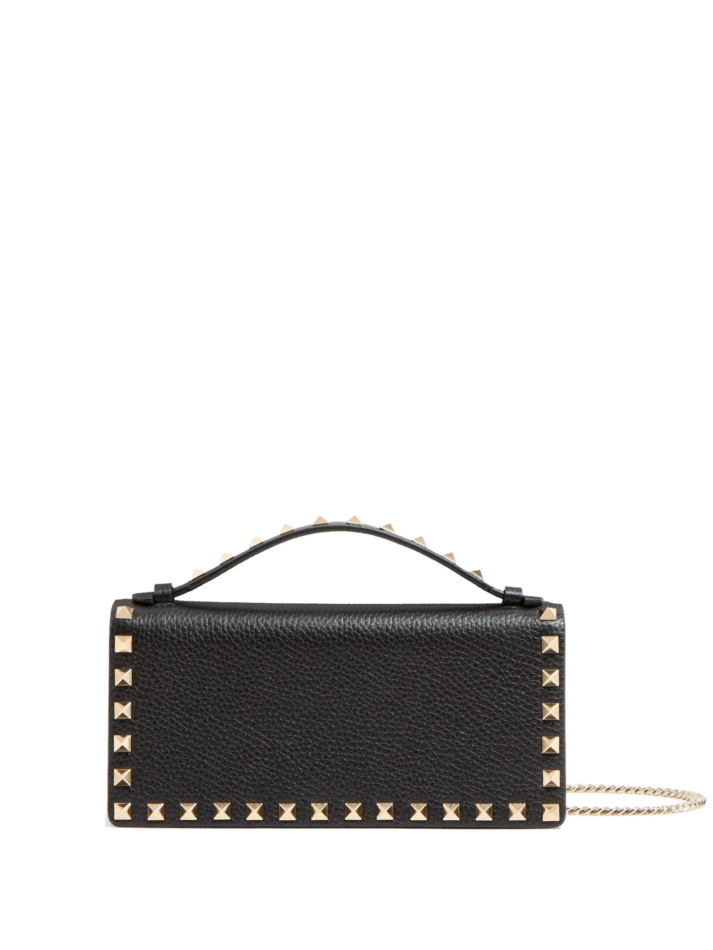 Rockstud chain-strap mini bag
